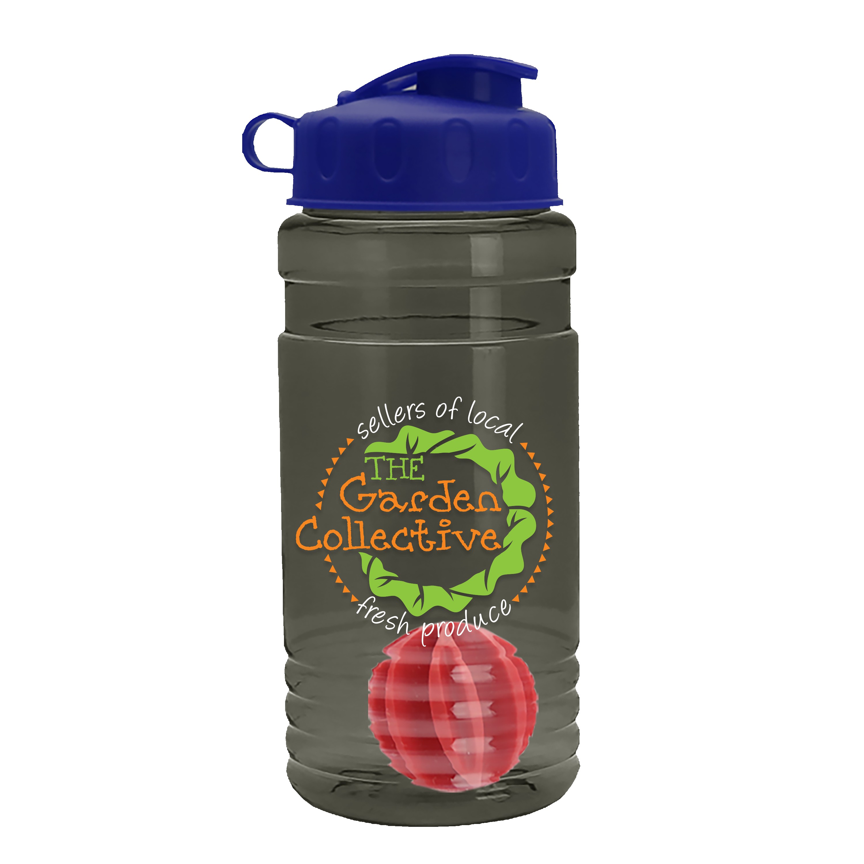 Picture of Garyline® Groove Tritan® Shaker Bottle with Flip-Top Lid and Mixing Ball - 20 oz.