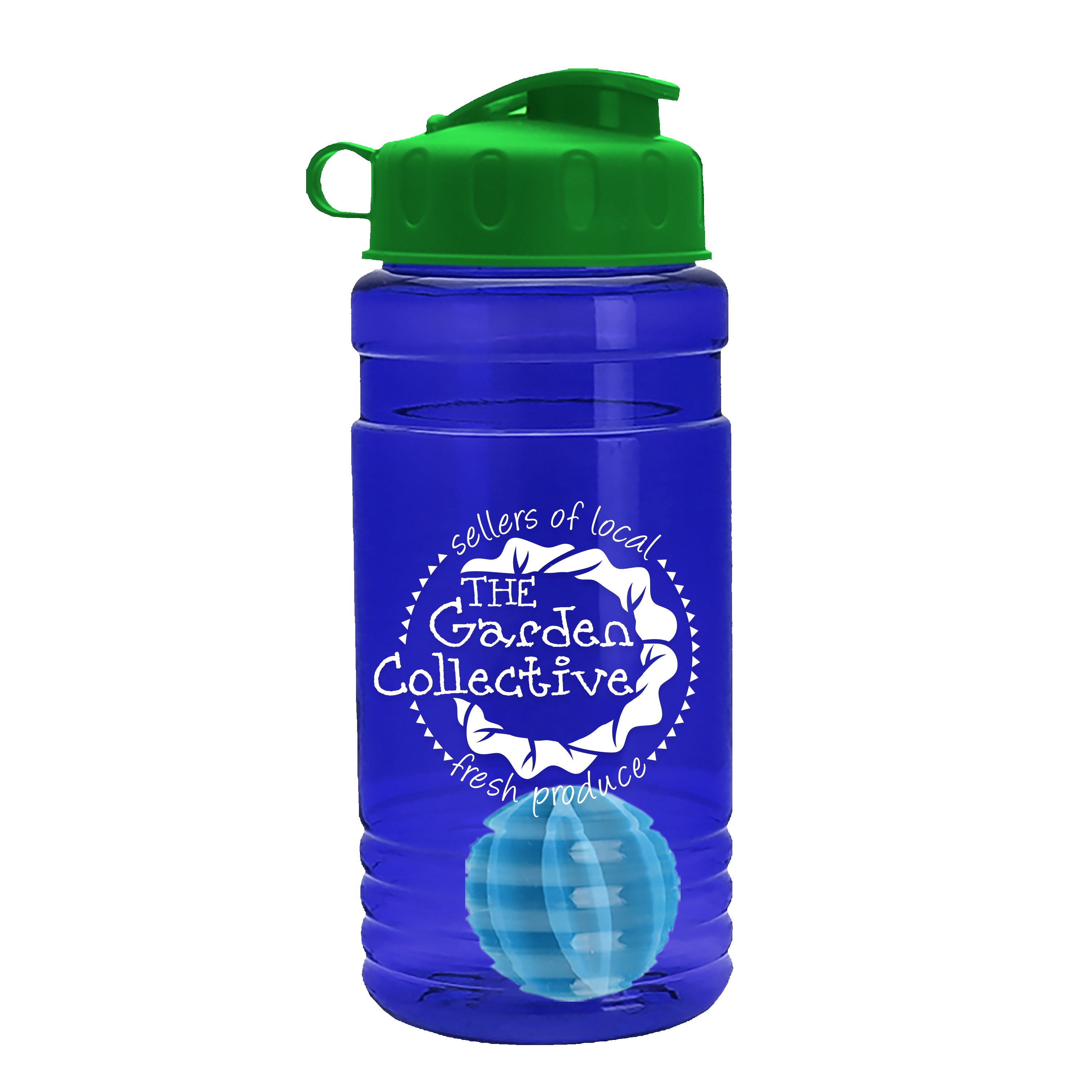 Picture of Garyline® Groove Tritan® Shaker Bottle with Flip-Top Lid and Mixing Ball - 20 oz.