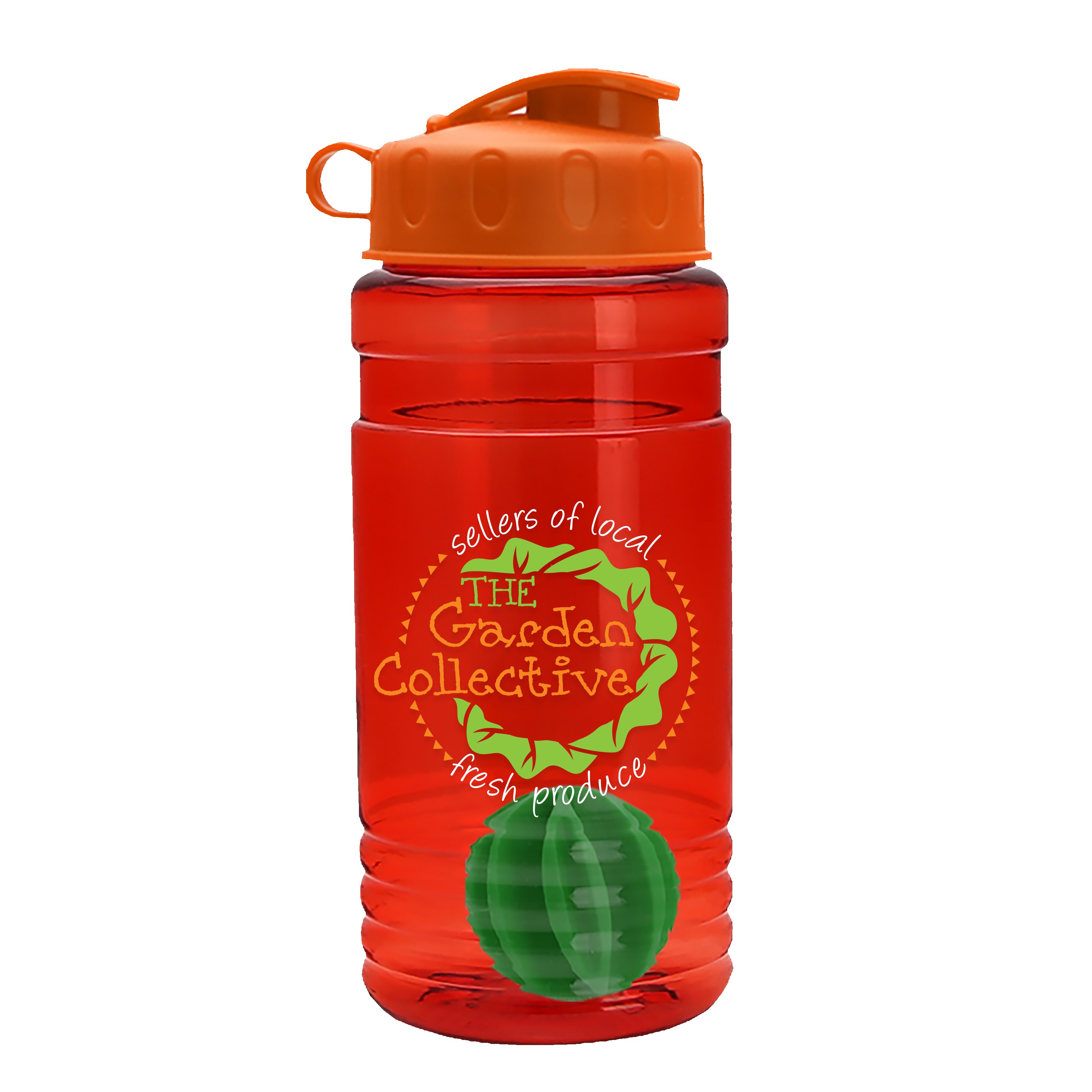 Picture of Garyline® Groove Tritan® Shaker Bottle with Flip-Top Lid and Mixing Ball - 20 oz.