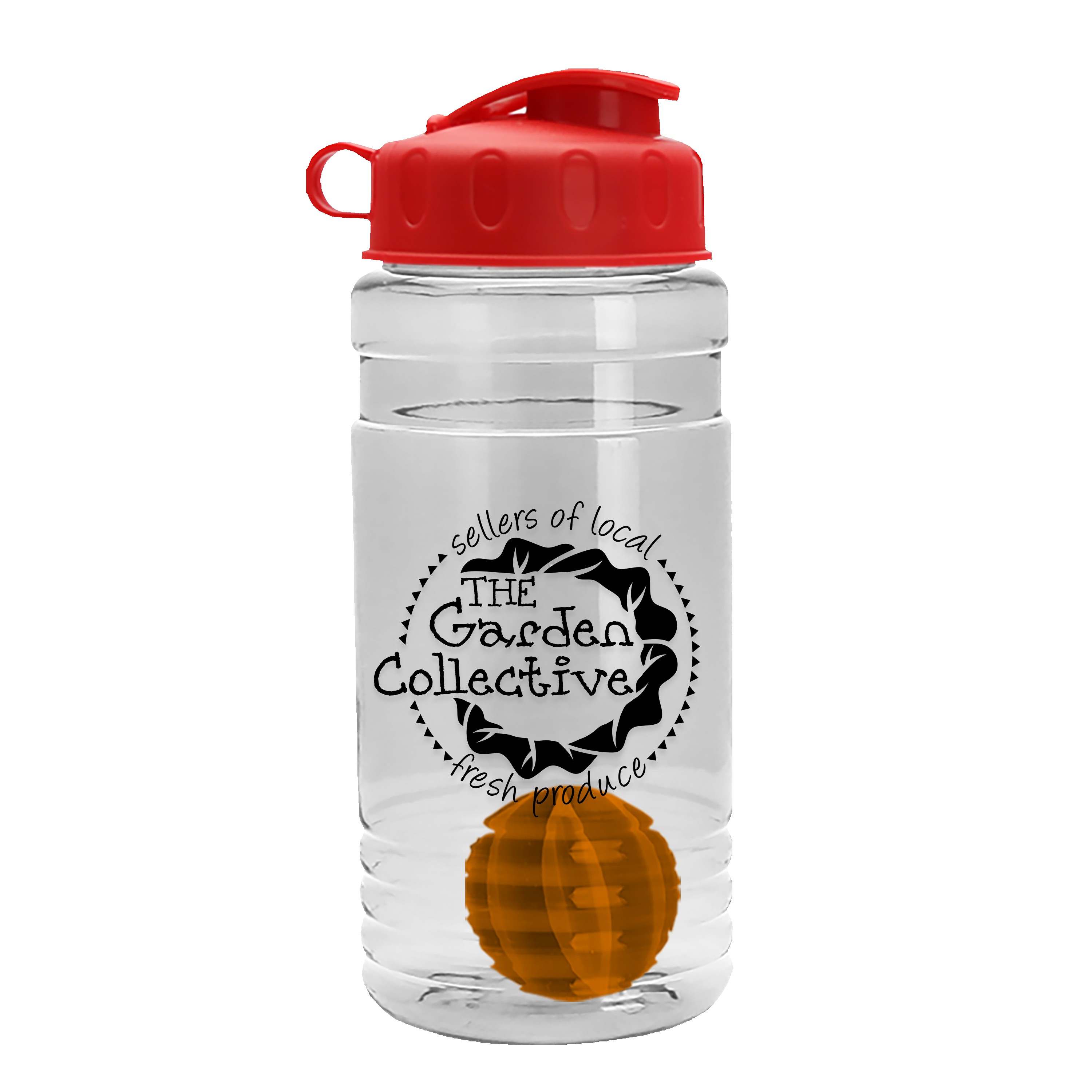Picture of Garyline® Groove Tritan® Shaker Bottle with Flip-Top Lid and Mixing Ball - 20 oz.