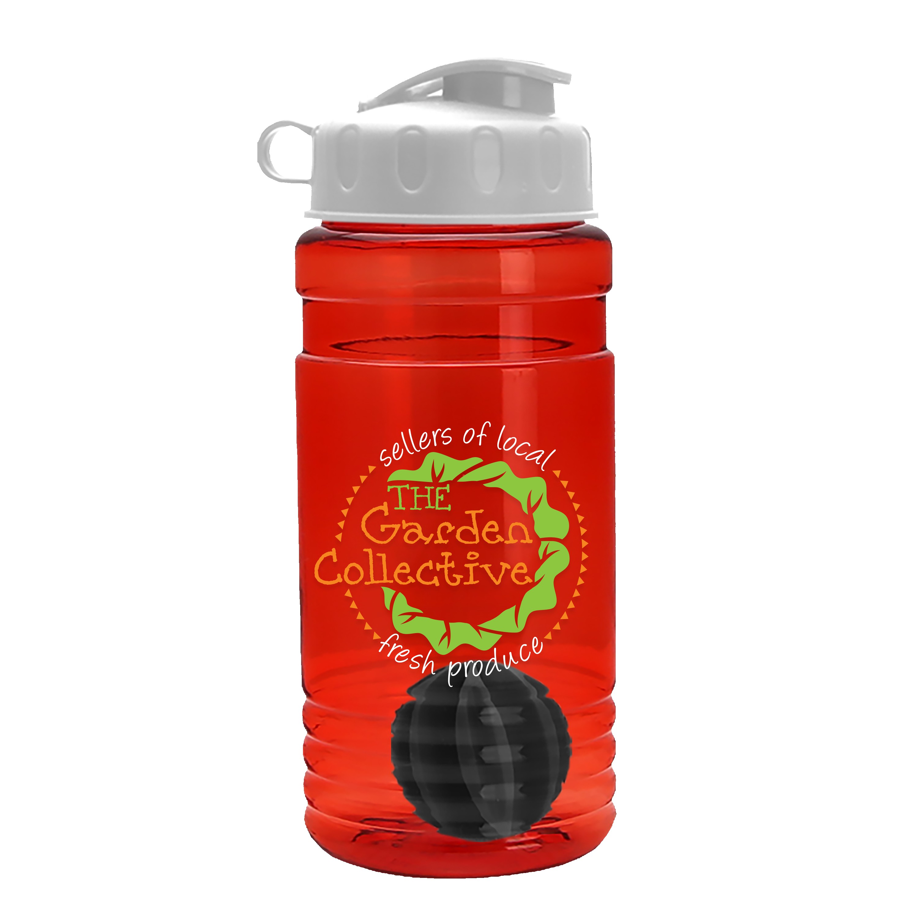 Picture of Garyline® Groove Tritan® Shaker Bottle with Flip-Top Lid and Mixing Ball - 20 oz.