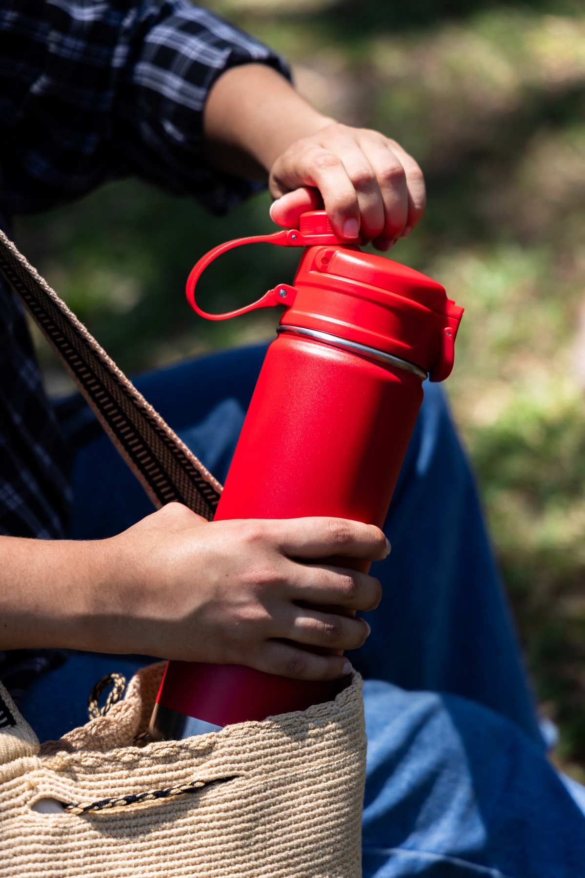 Picture of 32 oz EcoPatriot Recycled Bottle