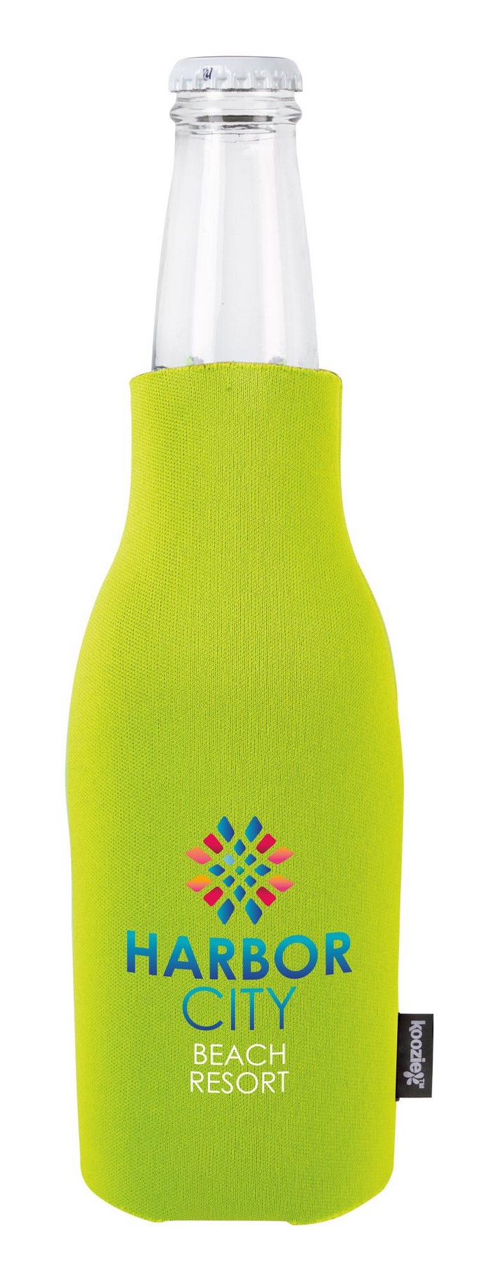Picture of Koozie® Zip-Up Bottle Cooler with Opener
