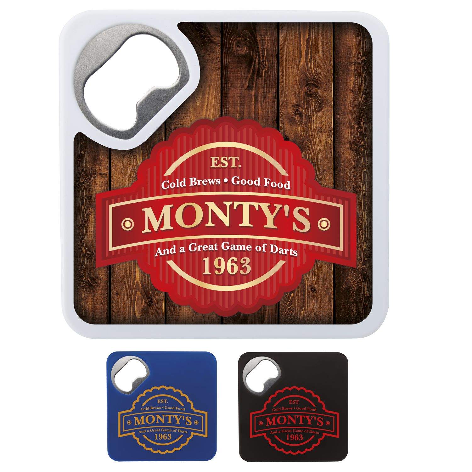 Picture of Good Value™ Bottle Opener Coaster