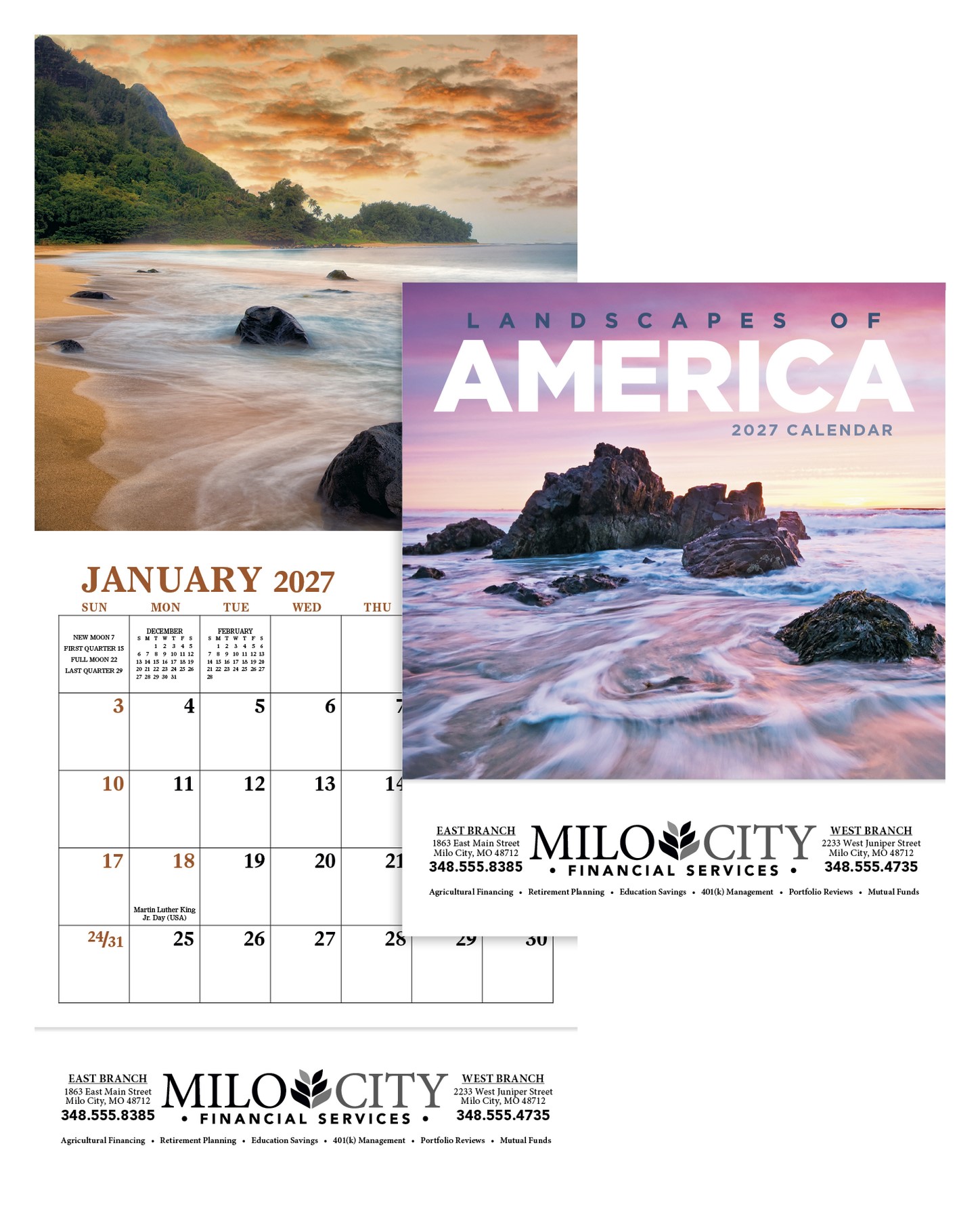 Picture of Good Value™ Landscapes of America - Mini Calendar