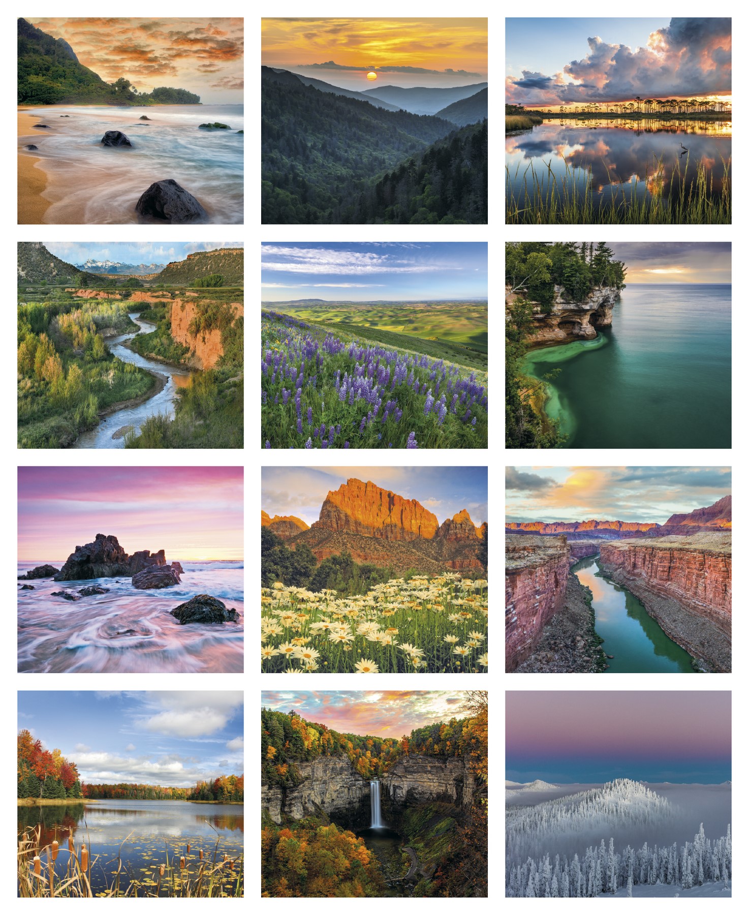 Picture of Good Value™ Landscapes of America - Mini Calendar