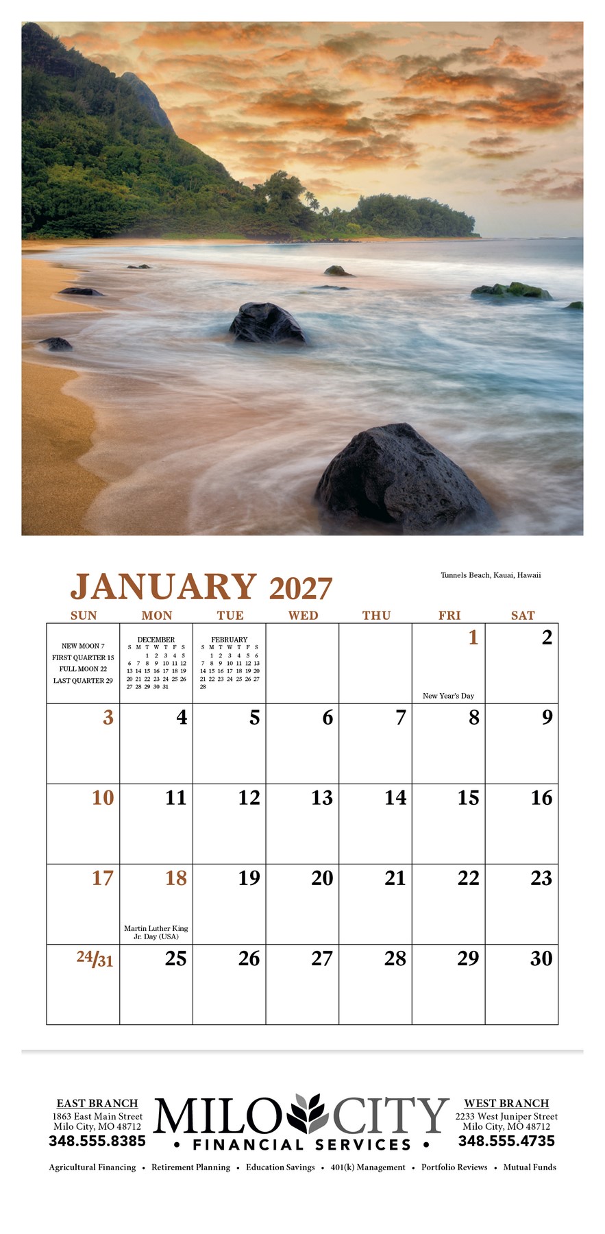 Picture of Good Value™ Landscapes of America - Mini Calendar
