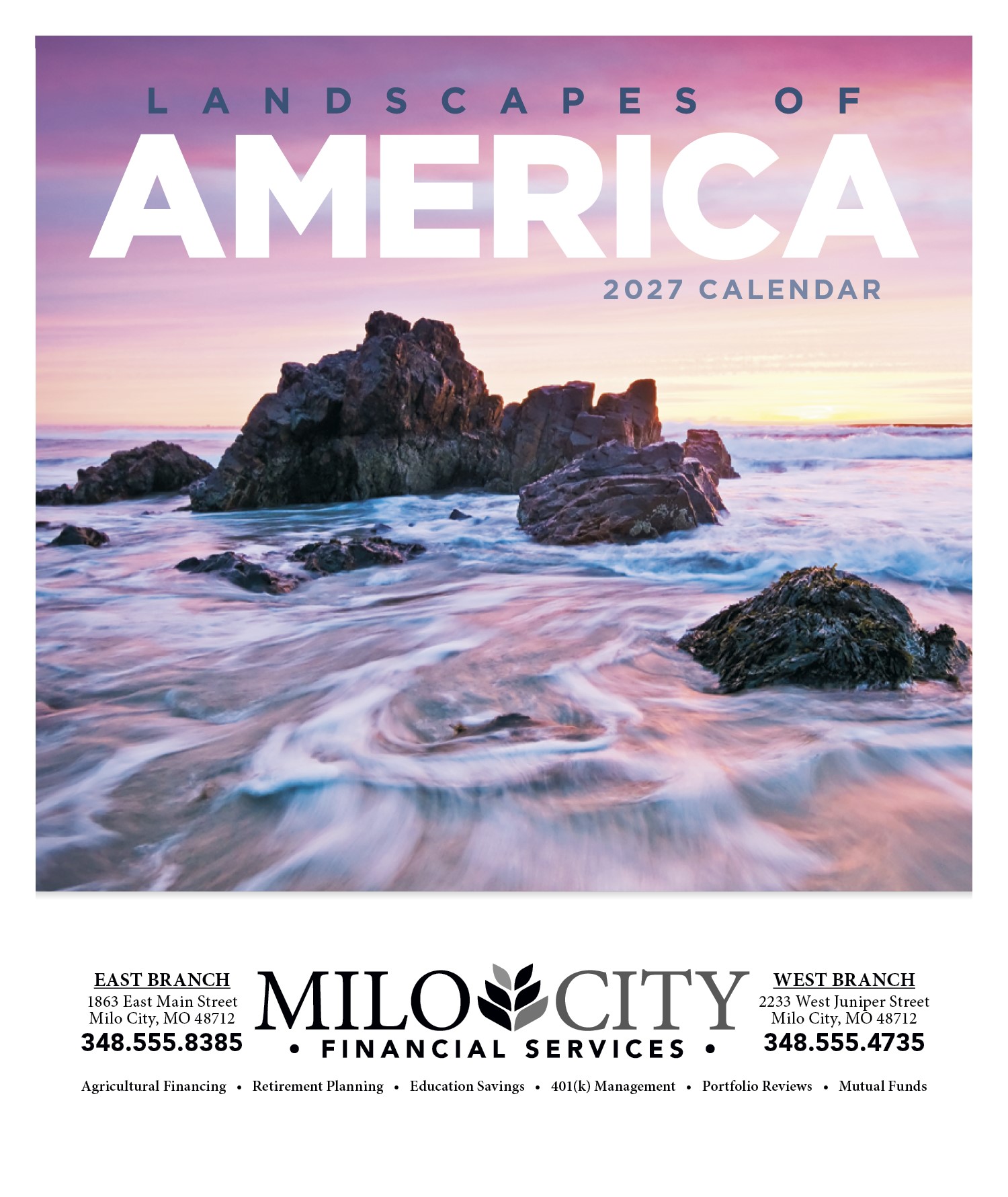 Picture of Good Value™ Landscapes of America - Mini Calendar