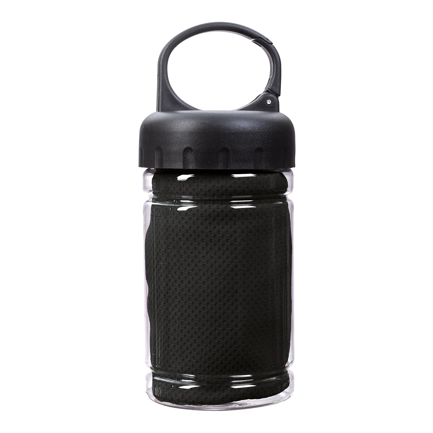 Picture of Carabiner Bottle with Cooling Towel