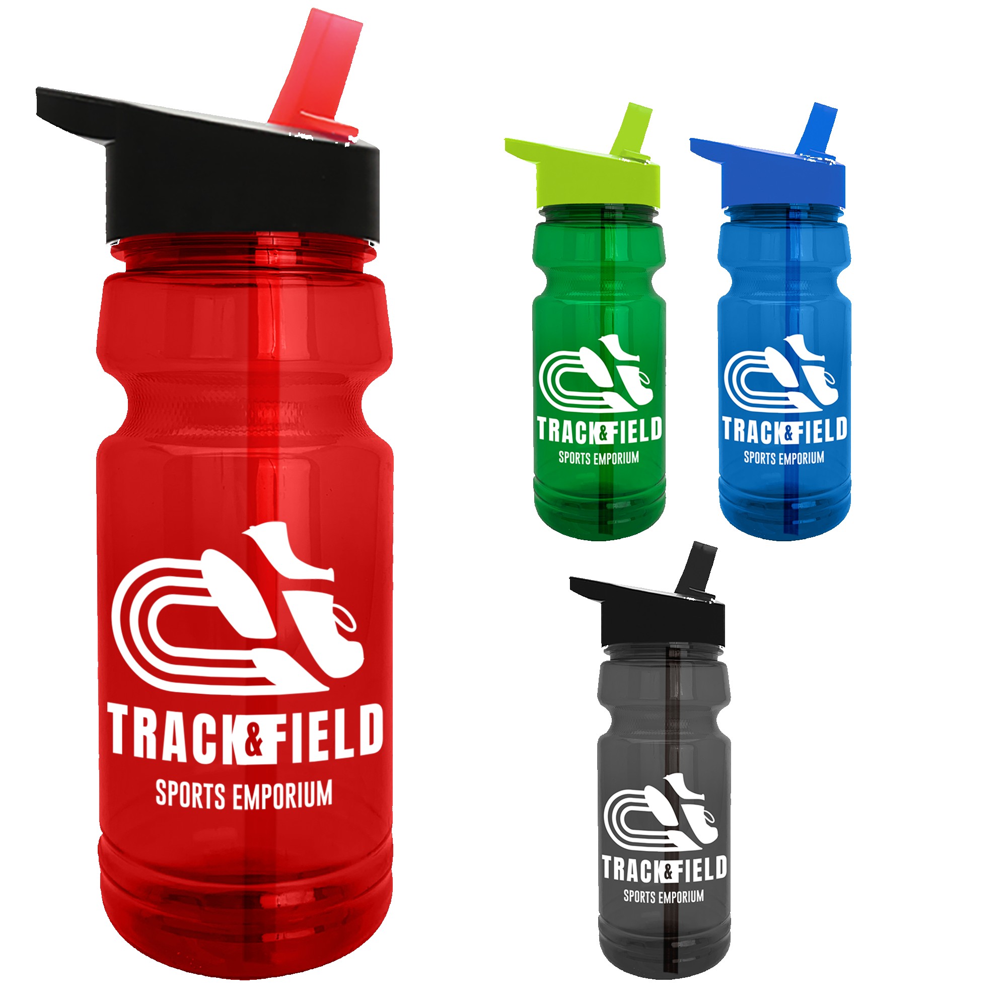 Picture of 24 oz. UpCycle Sports bottle with Flip Straw lid