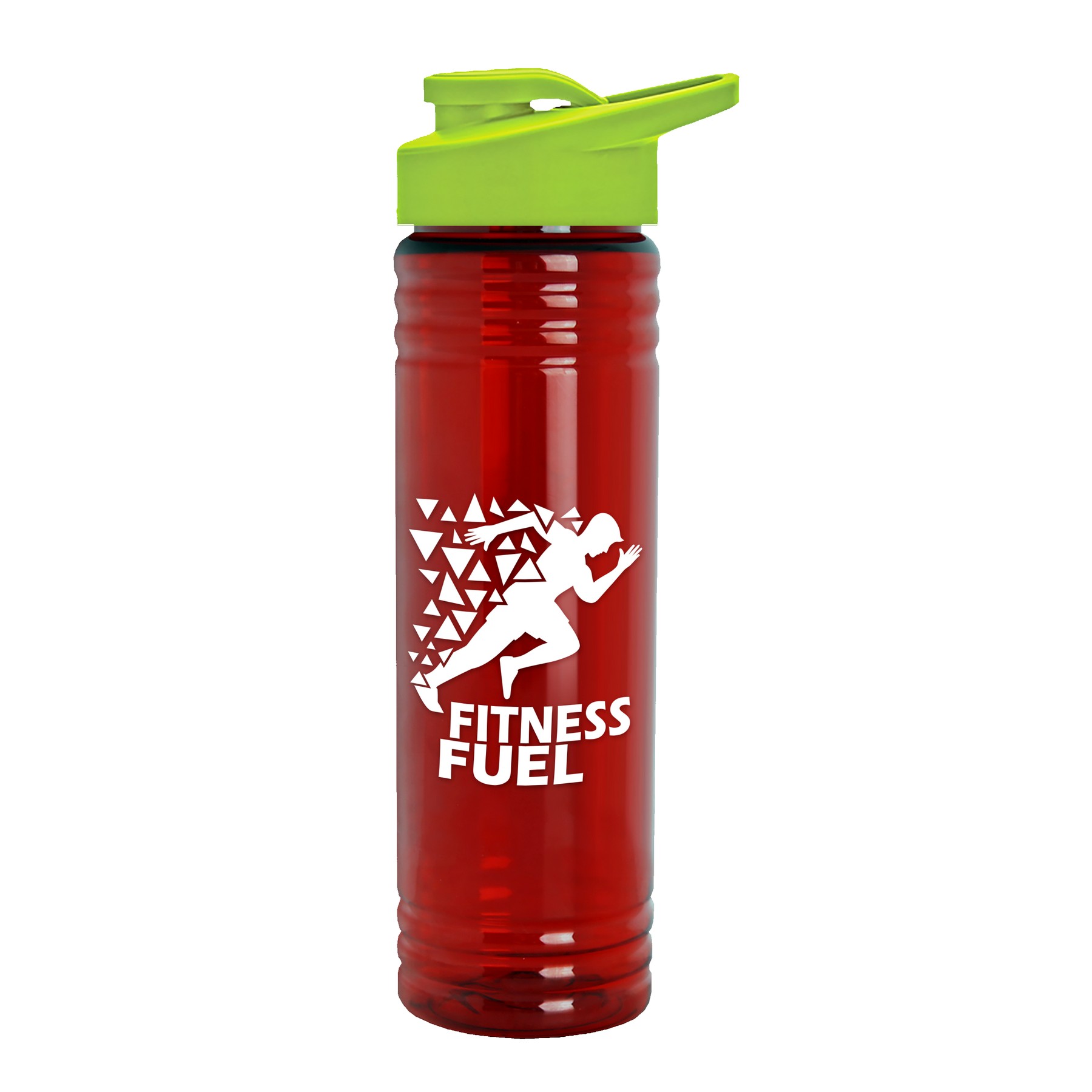Picture of Garyline® Slim Fit RPET Bottle with Drink-Thru Lid - 24 oz.