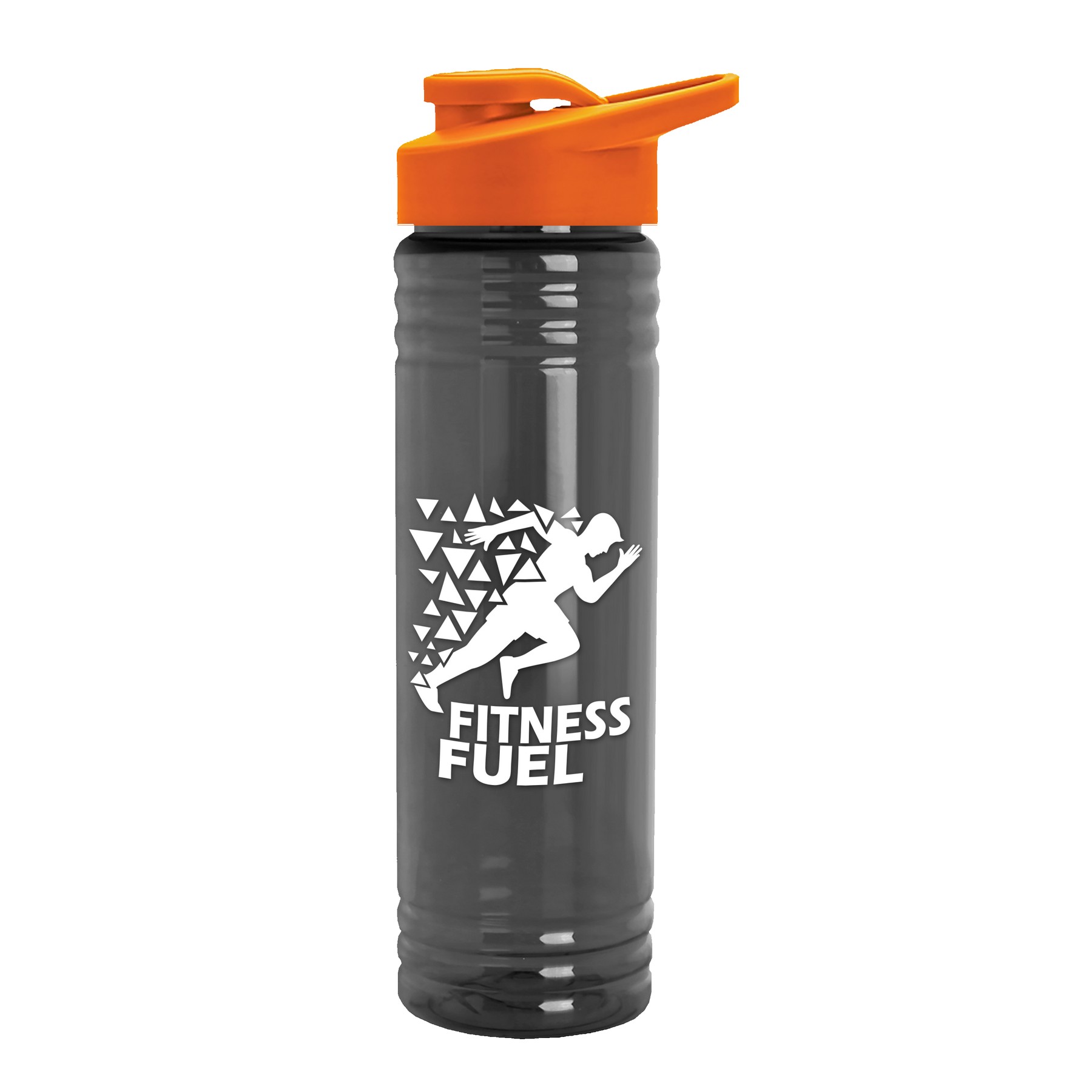 Picture of Garyline® Slim Fit RPET Bottle with Drink-Thru Lid - 24 oz.