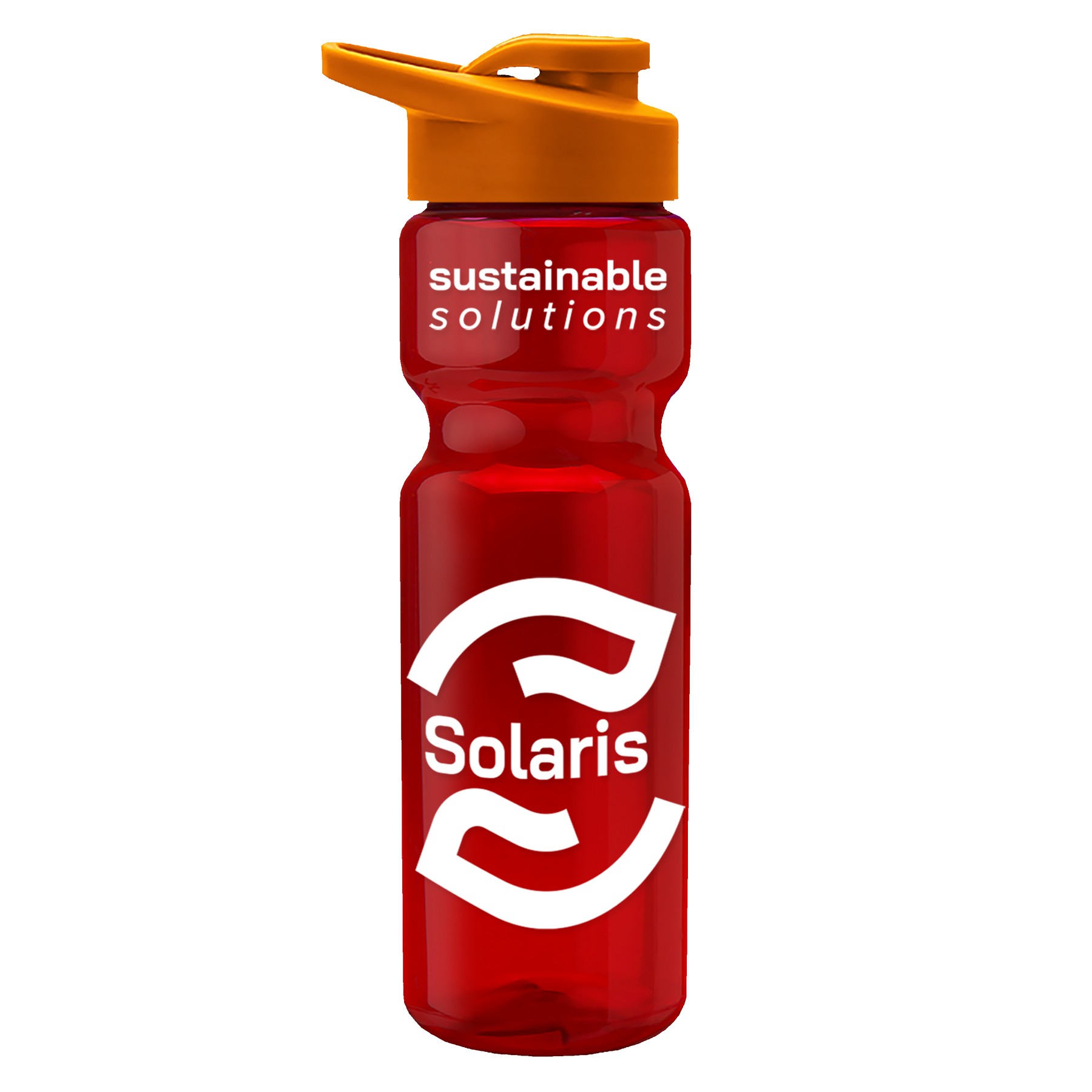 Picture of Garyline® Champ Recycled Bottle with Drink-Thru Lid - 28 oz.