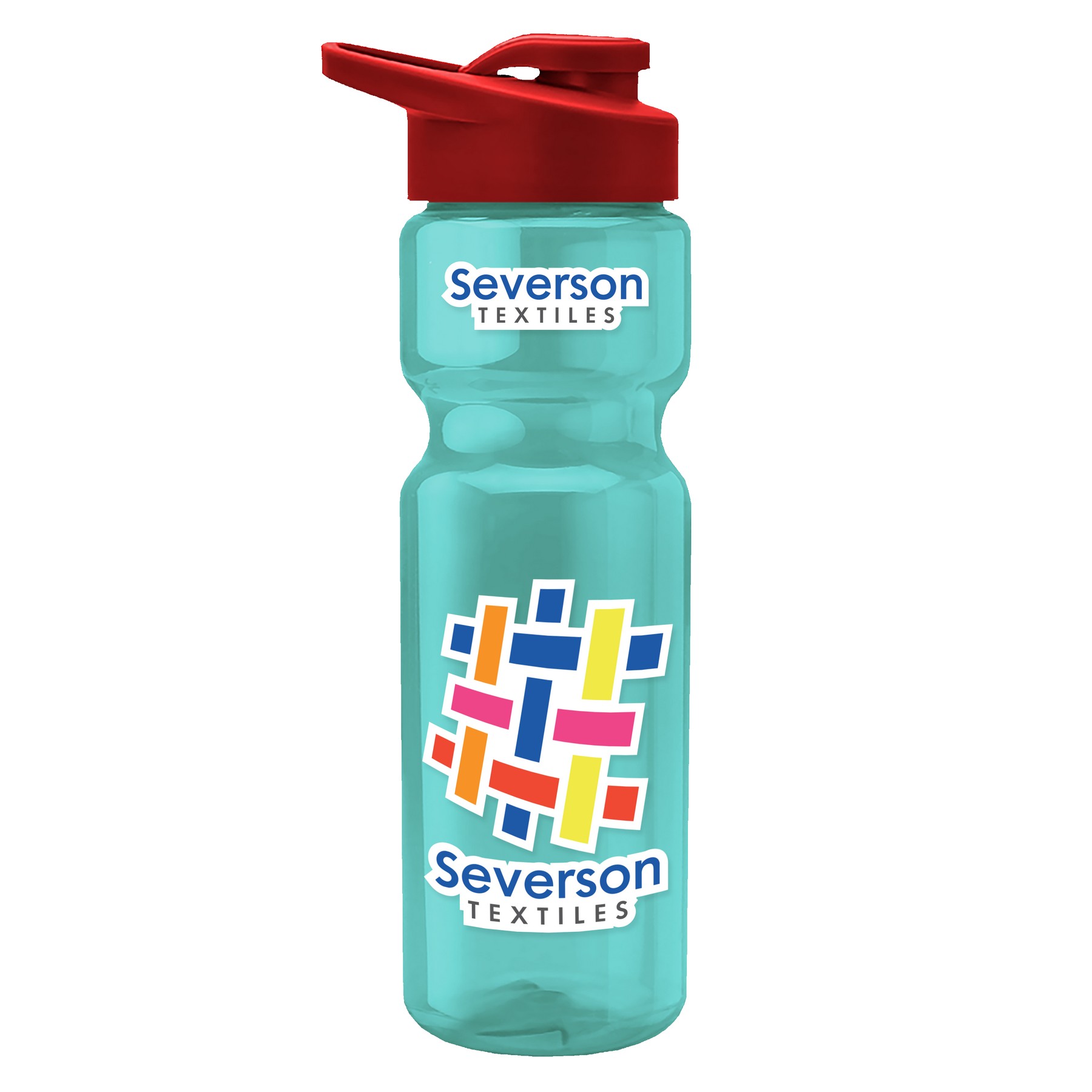 Picture of Garyline® Champ Recycled Bottle with Drink-Thru Lid - 28 oz.