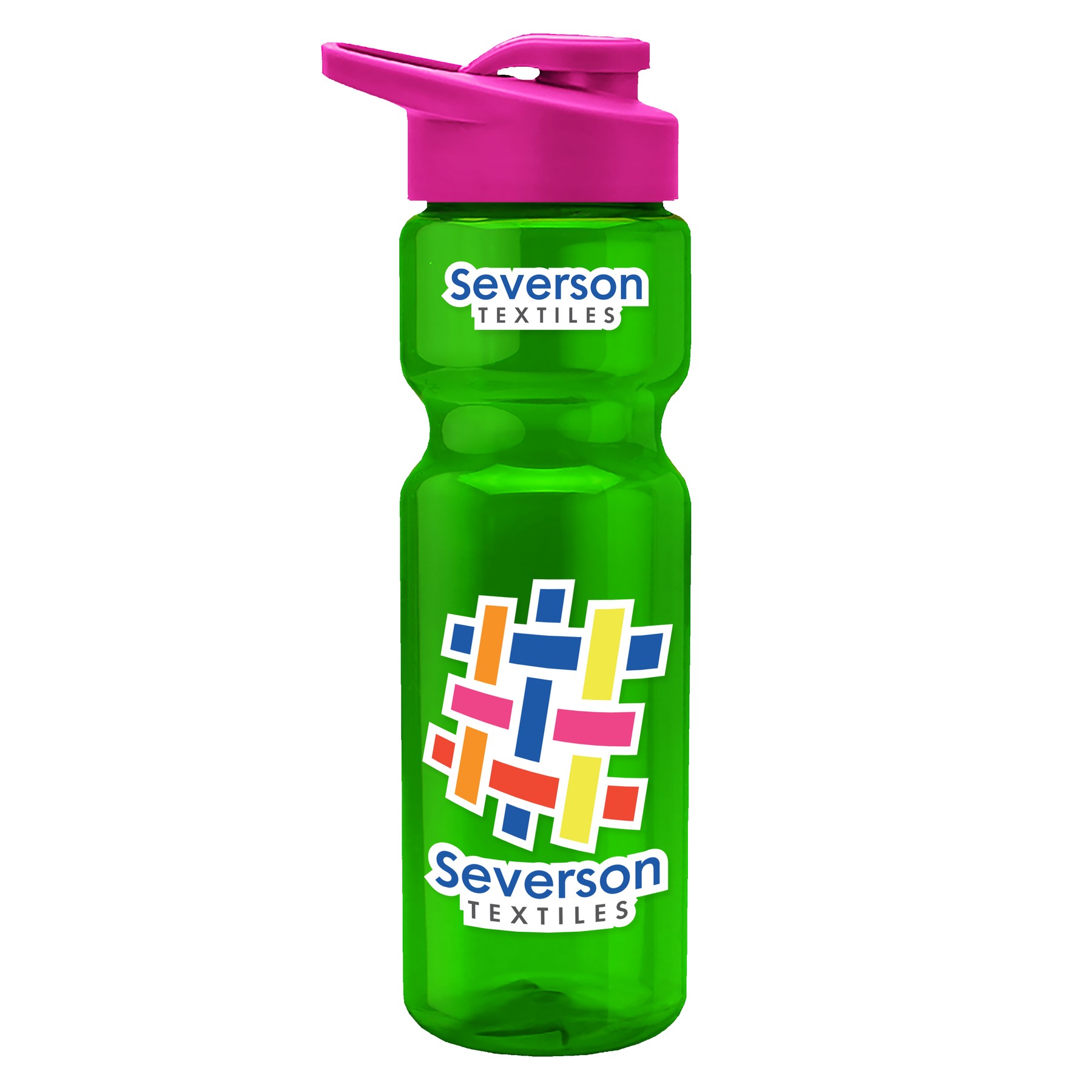 Picture of Garyline® Champ Recycled Bottle with Drink-Thru Lid - 28 oz.