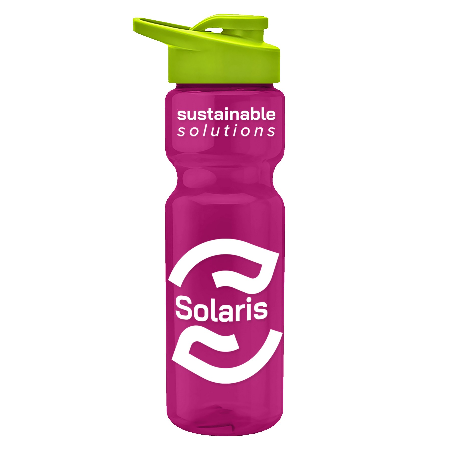 Picture of Garyline® Champ Recycled Bottle with Drink-Thru Lid - 28 oz.