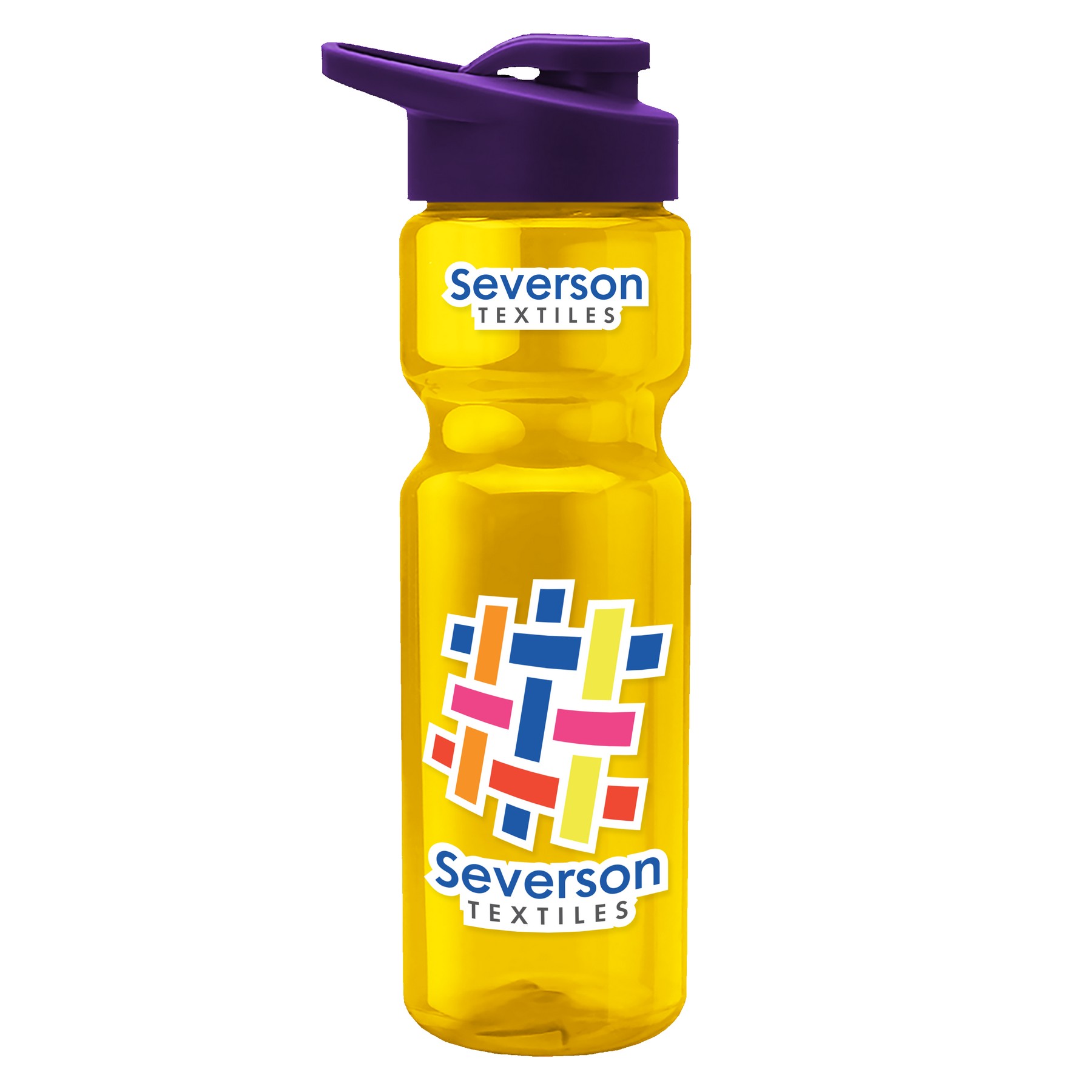 Picture of Garyline® Champ Recycled Bottle with Drink-Thru Lid - 28 oz.