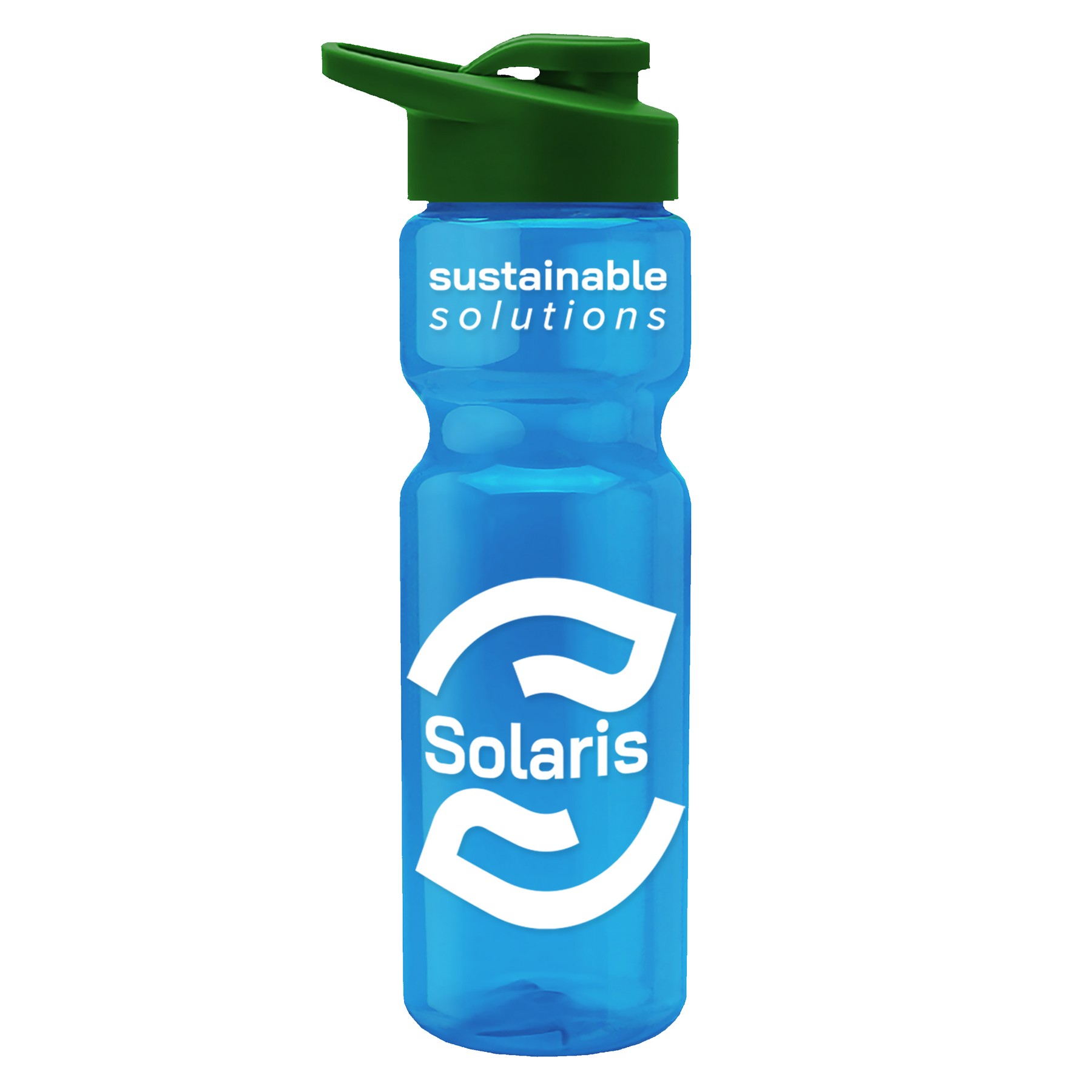 Picture of Garyline® Champ Recycled Bottle with Drink-Thru Lid - 28 oz.
