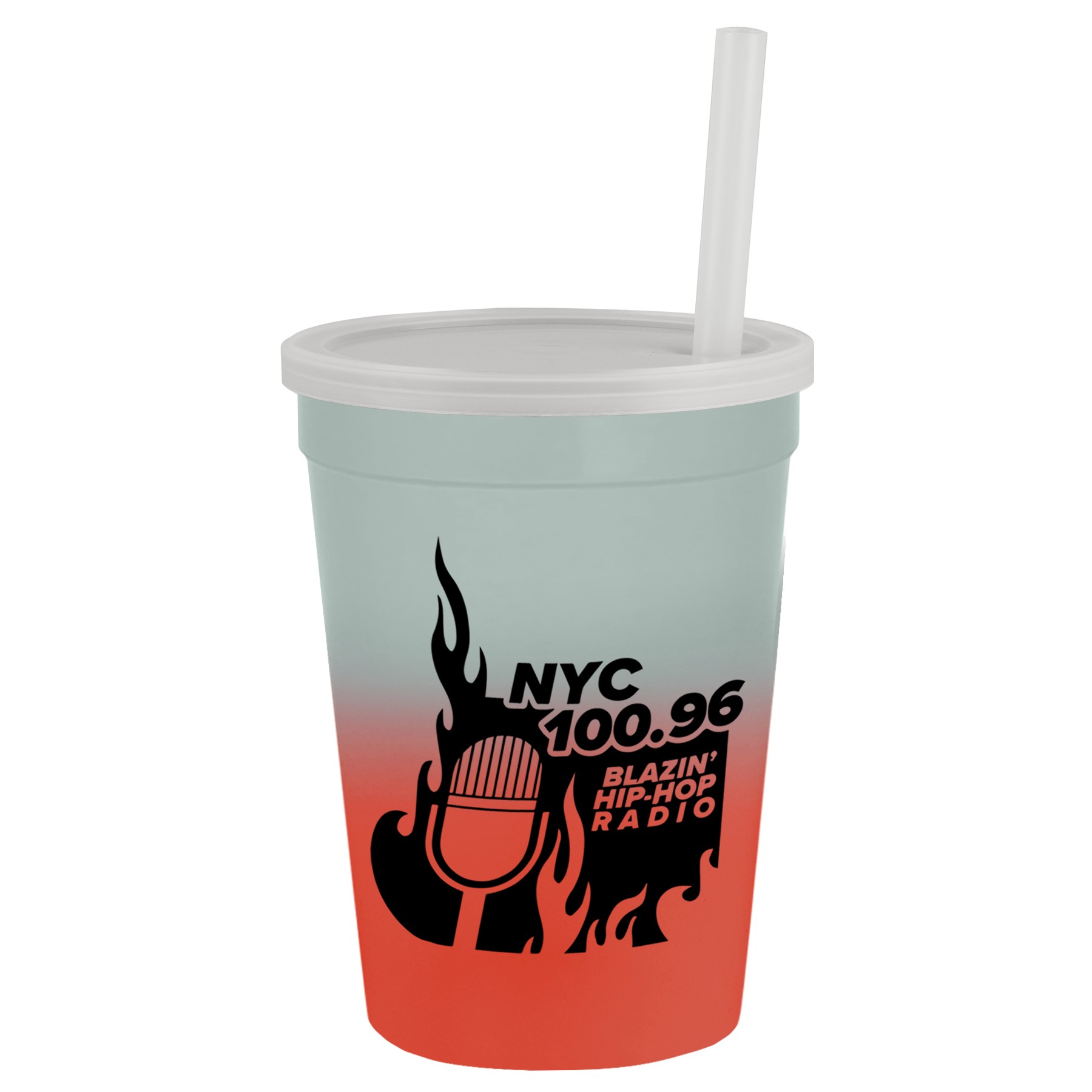 Picture of Garyline® Cups-on-the-Go Color-Changing Sport Sipper - 12 oz.