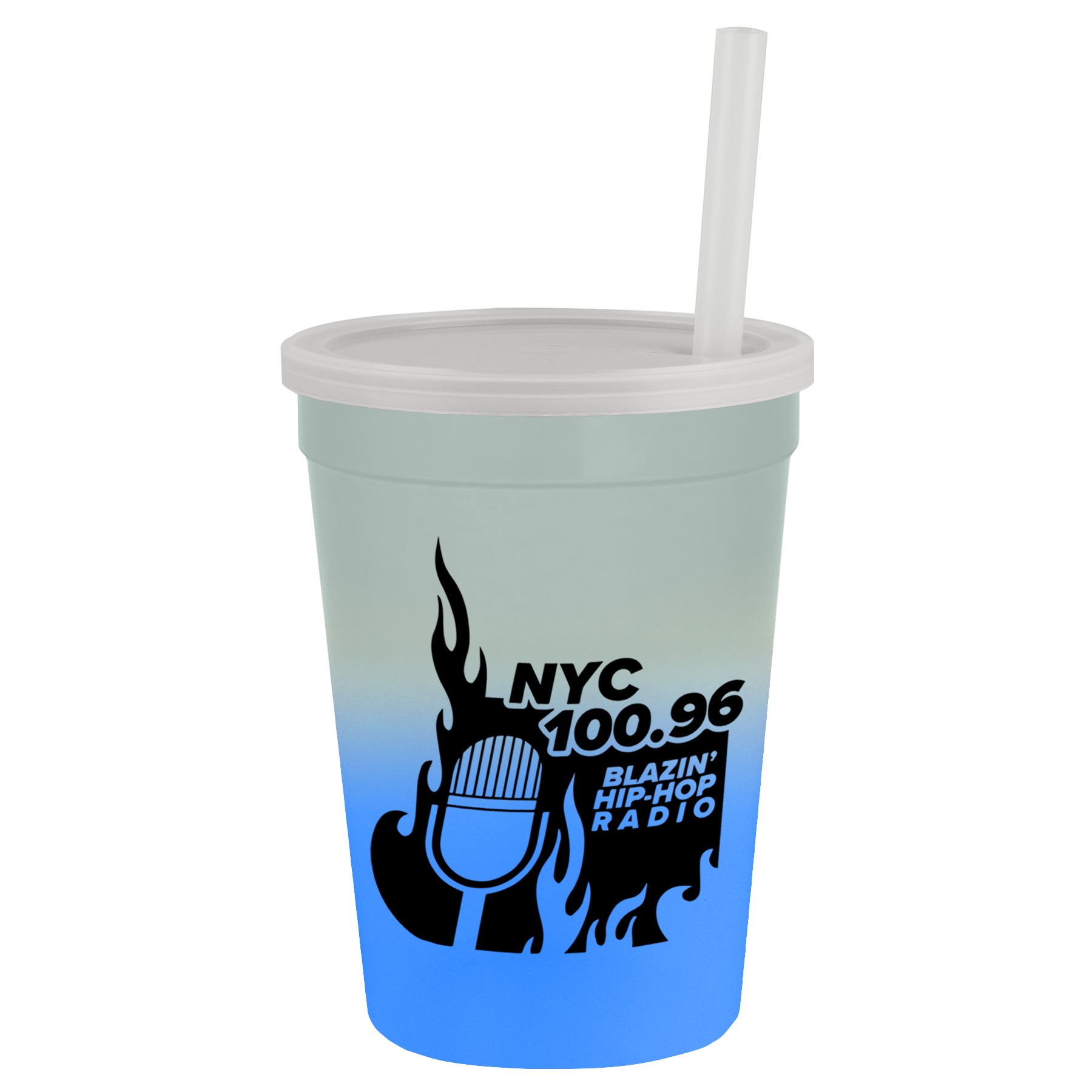 Picture of Garyline® Cups-on-the-Go Color-Changing Sport Sipper - 12 oz.