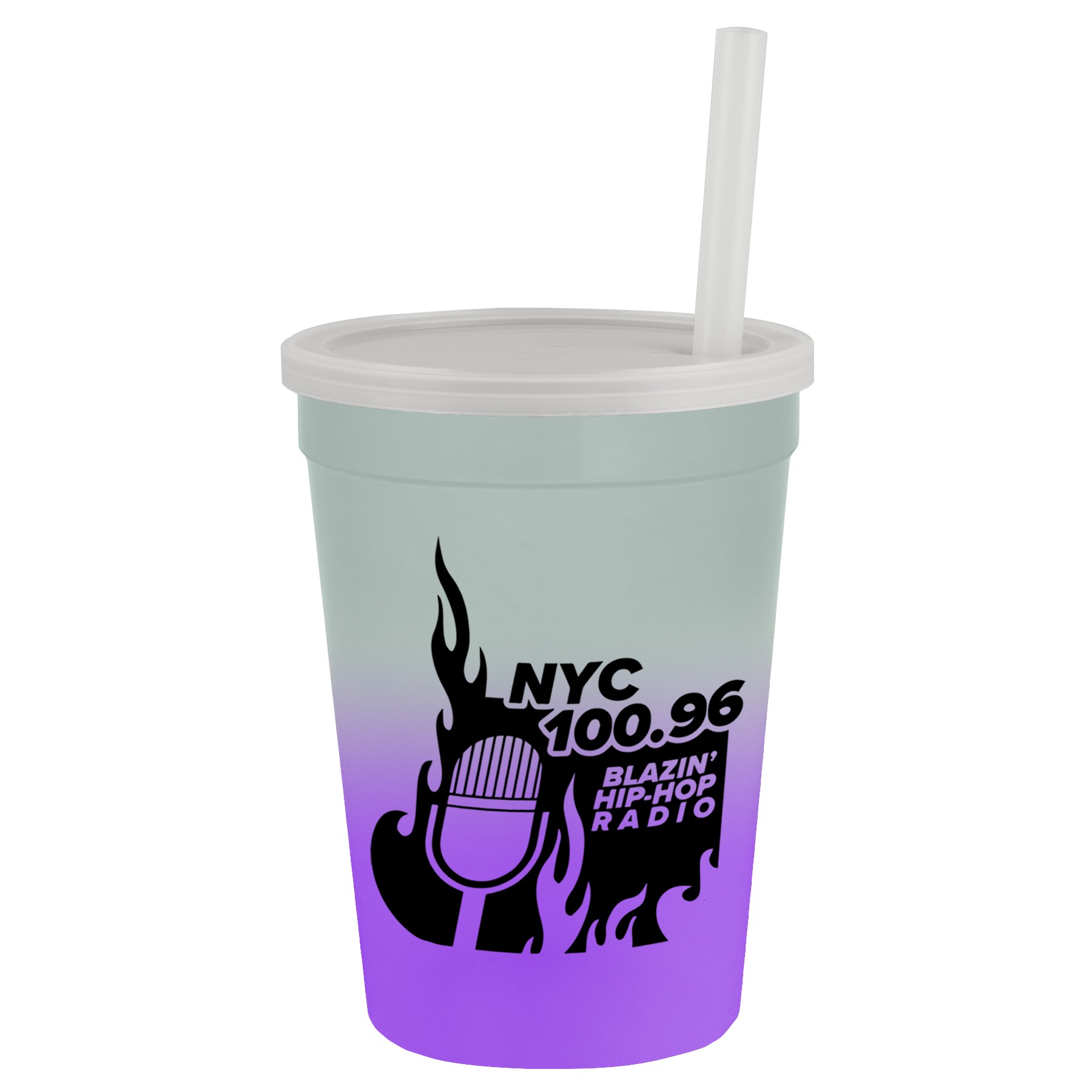 Picture of Garyline® Cups-on-the-Go Color-Changing Sport Sipper - 12 oz.