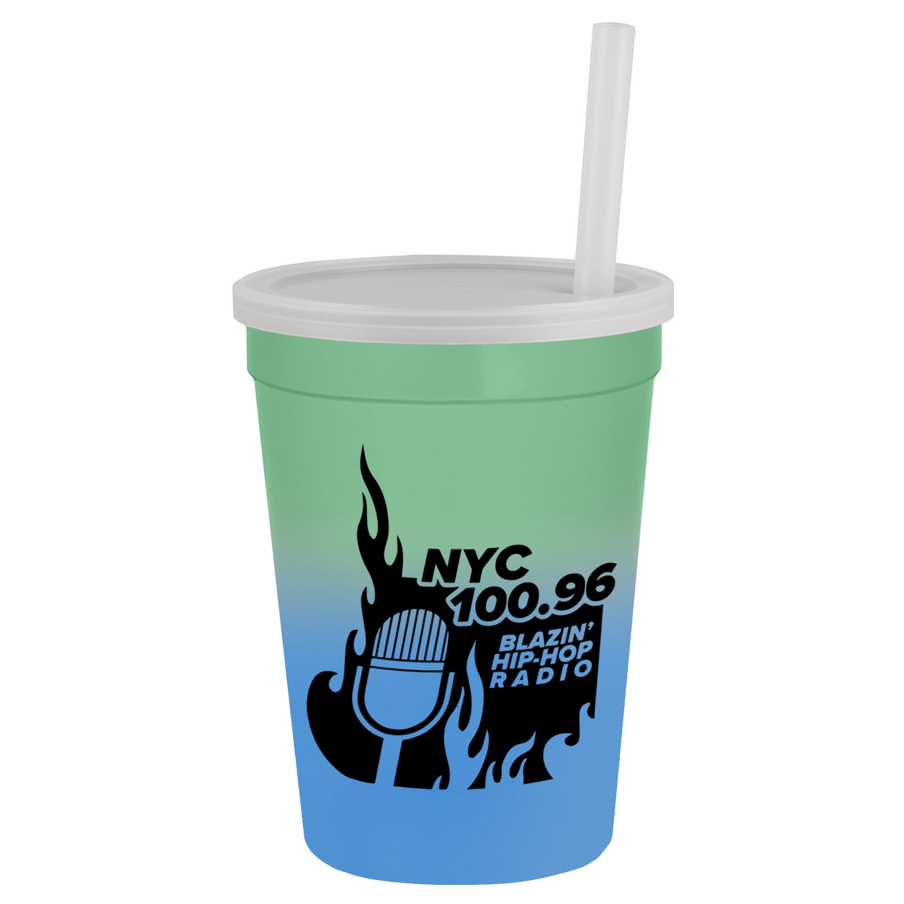 Picture of Garyline® Cups-on-the-Go Color-Changing Sport Sipper - 12 oz.