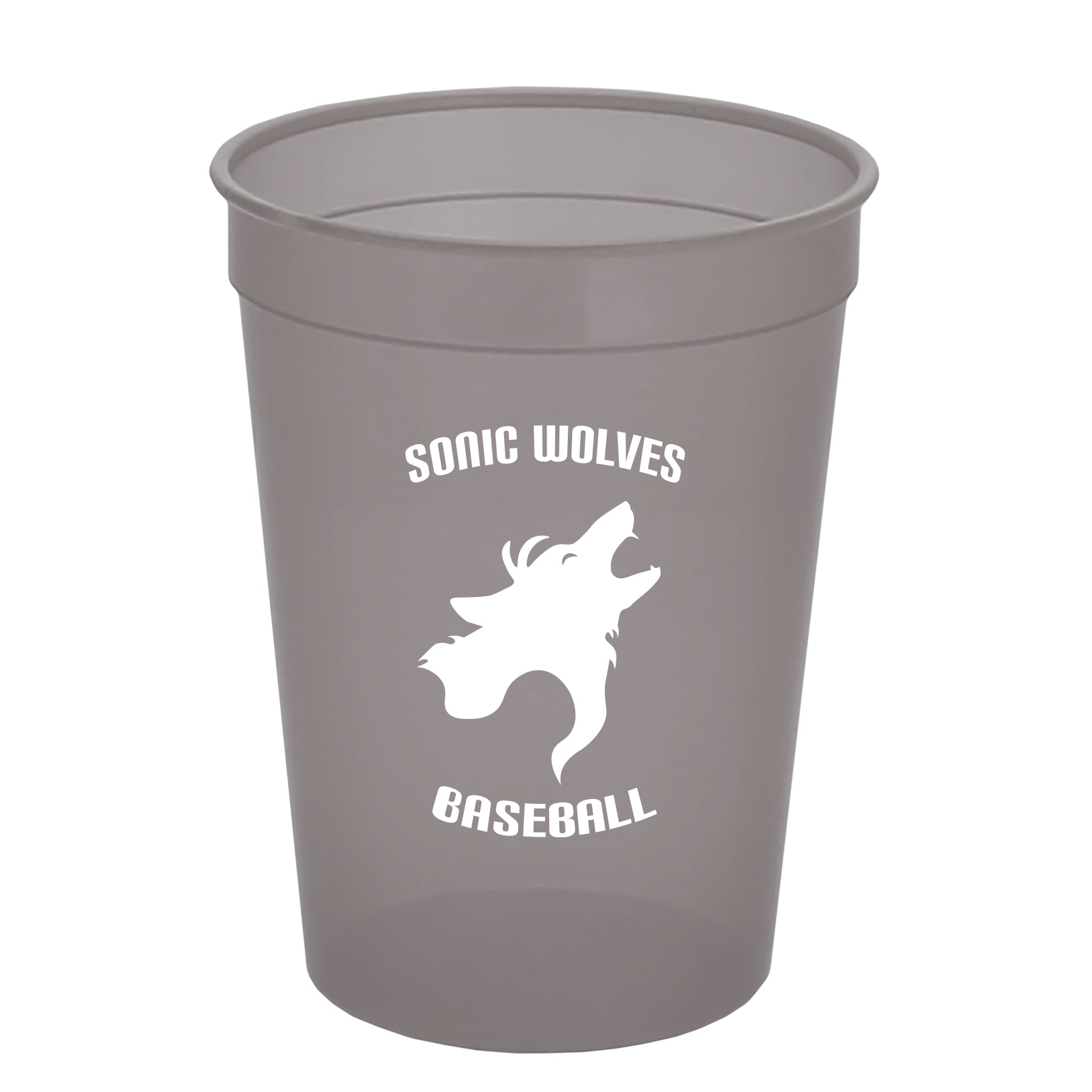 Picture of Garyline® Cups-on-the-Go Translucent Stadium Cup - 12 oz.