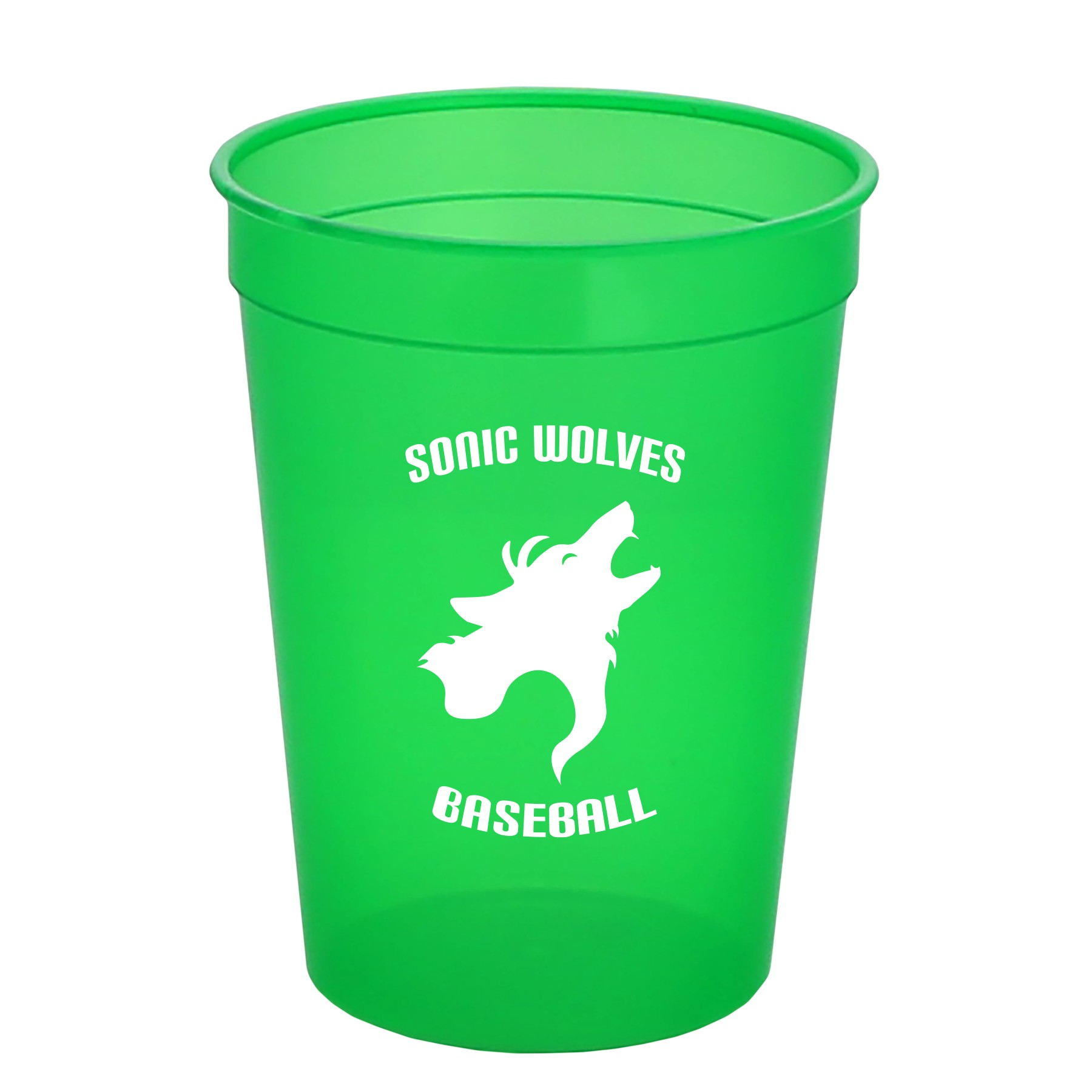 Picture of Garyline® Cups-on-the-Go Translucent Stadium Cup - 12 oz.