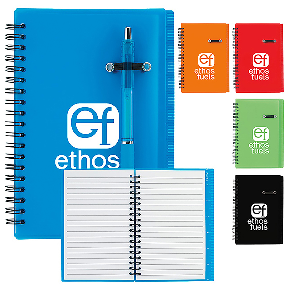 Picture of Good Value™ 5" x 7" Journal Notebook with Pen Loop