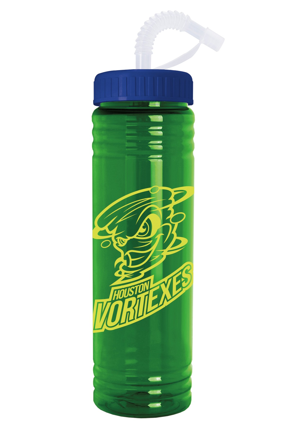 Picture of Garyline® Slim Fit Water Bottle With Straw Lid - 24 oz.