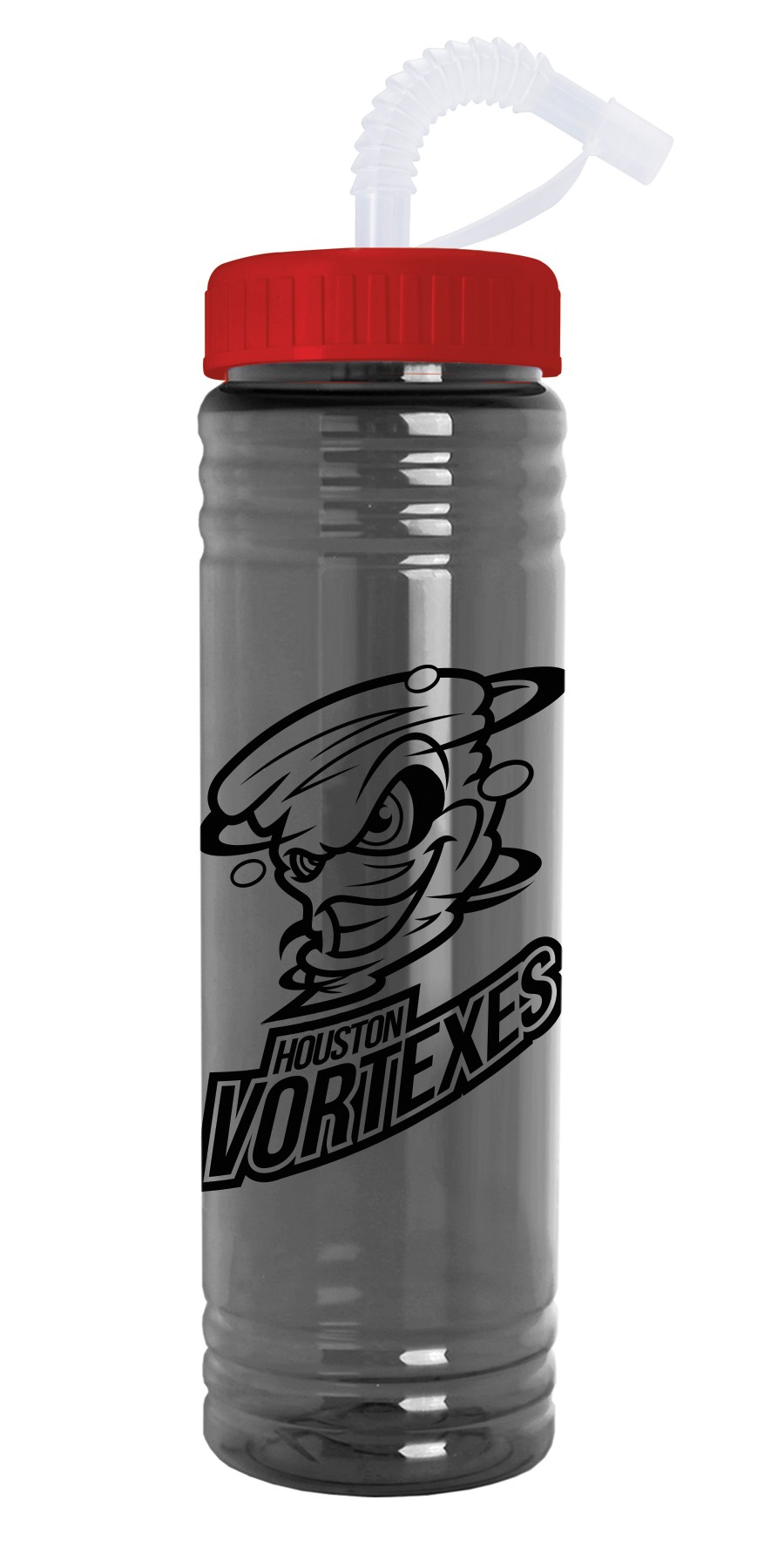 Picture of Garyline® Slim Fit Water Bottle With Straw Lid - 24 oz.