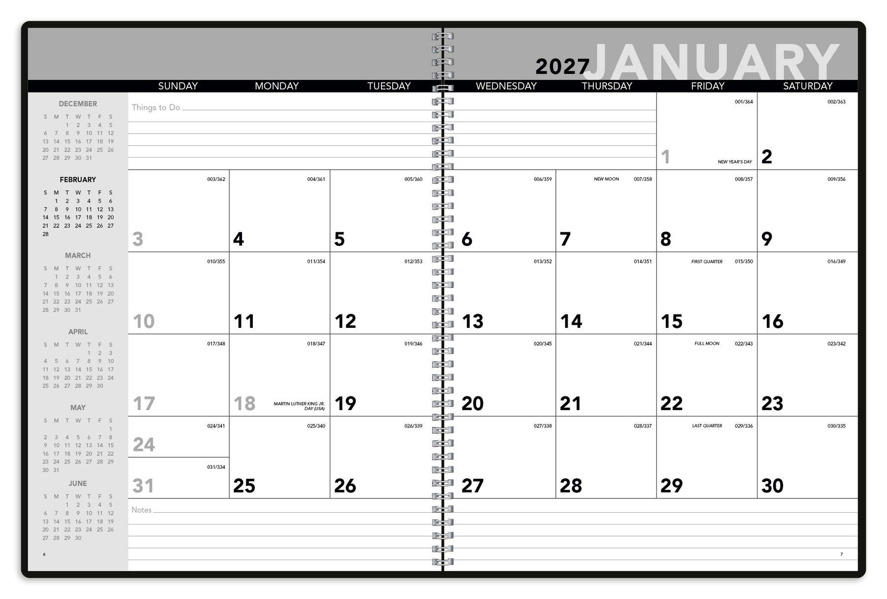 Picture of Triumph® Calendars Monthly Planner