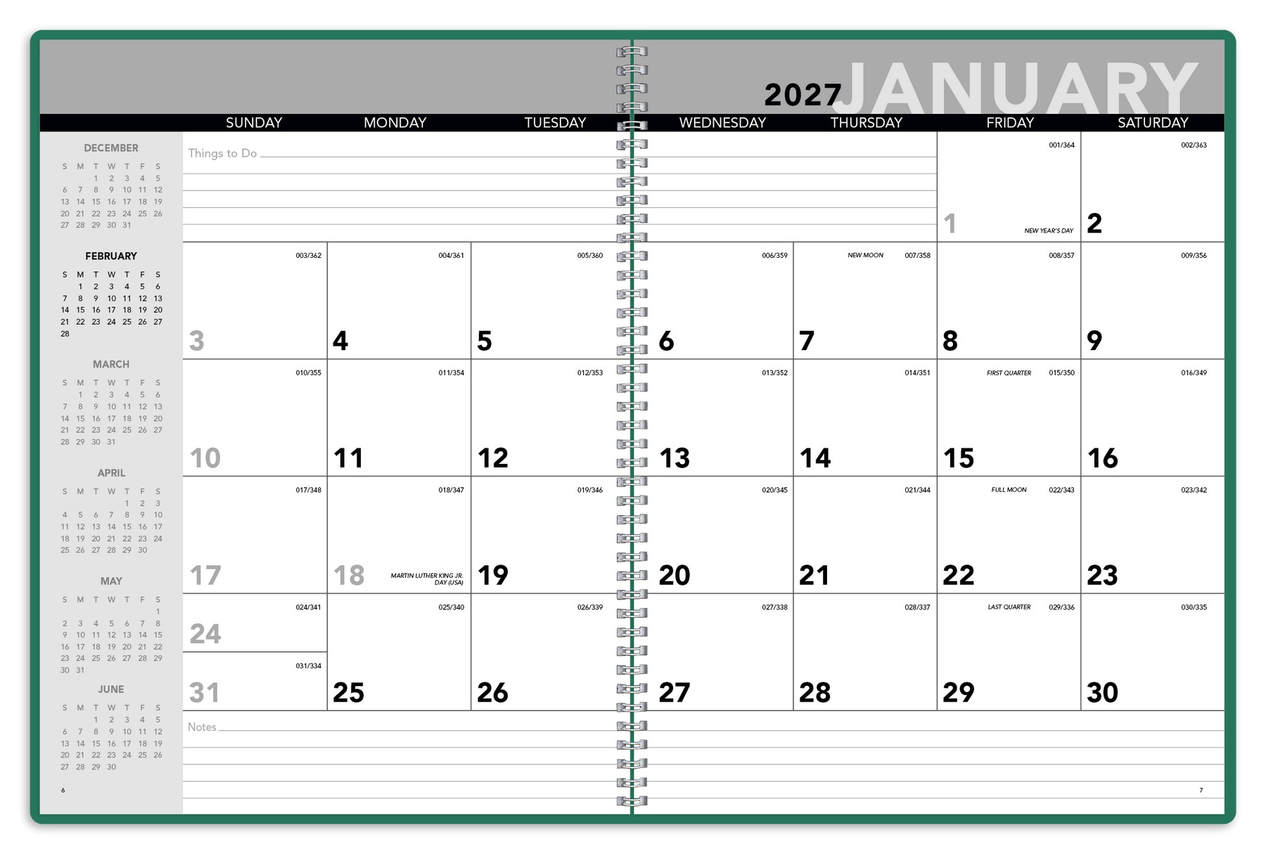 Picture of Triumph® Calendars Monthly Planner
