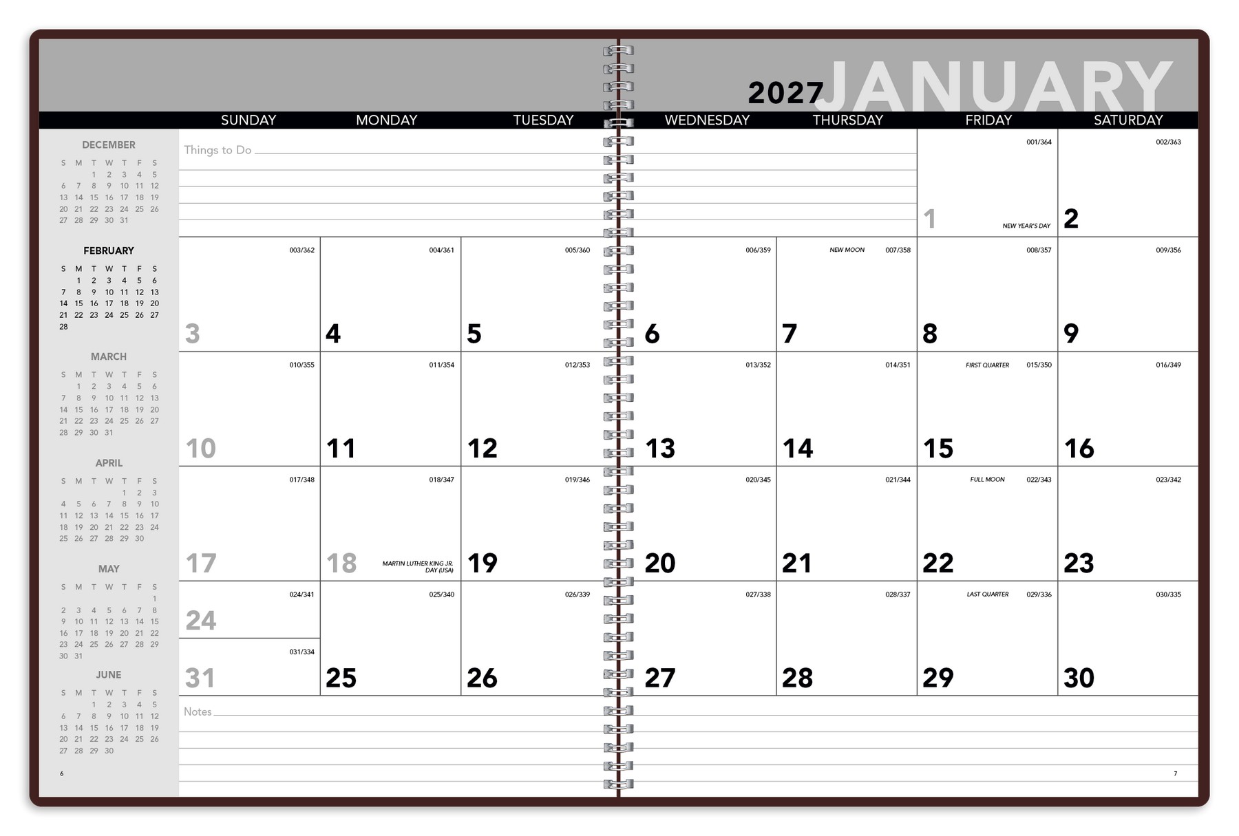 Picture of Triumph® Calendars Monthly Planner