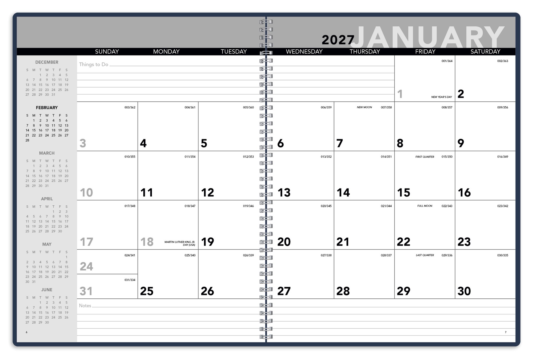 Picture of Triumph® Calendars Monthly Planner