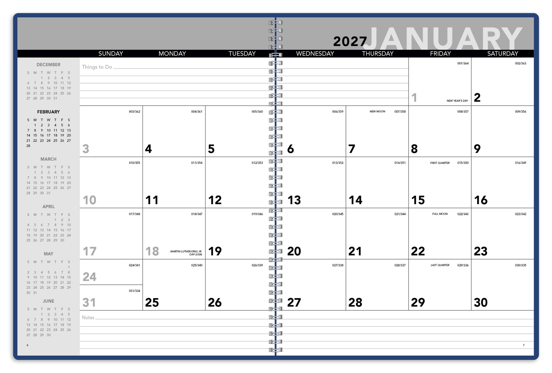 Picture of Triumph® Calendars Monthly Planner
