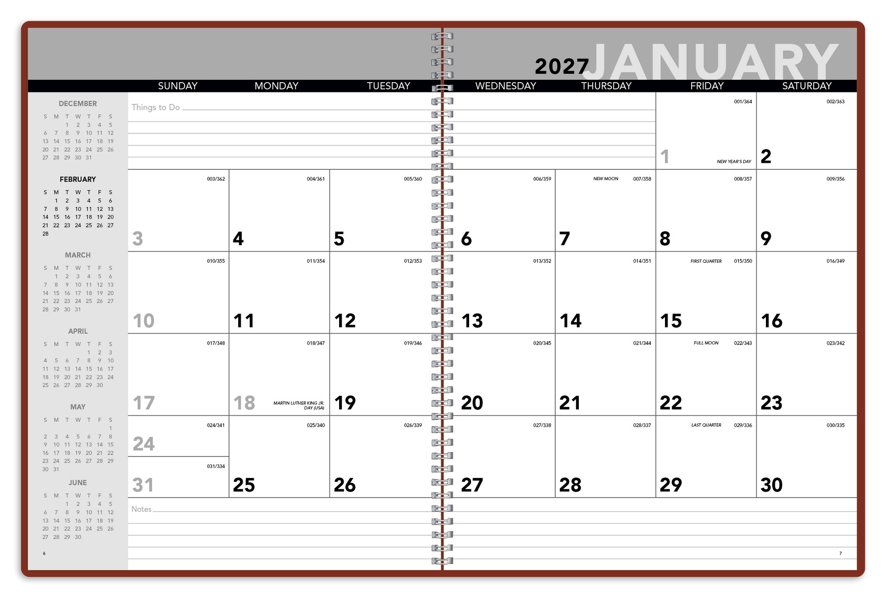 Picture of Triumph® Calendars Monthly Planner