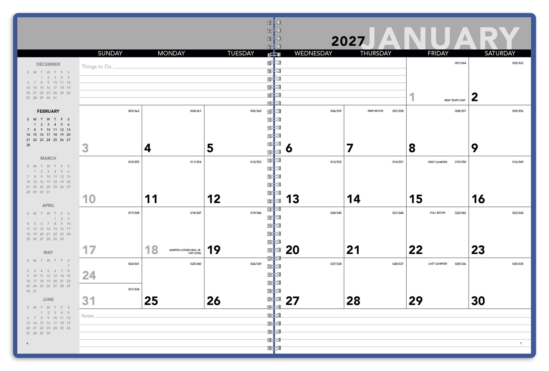 Picture of Triumph® Calendars Monthly Planner