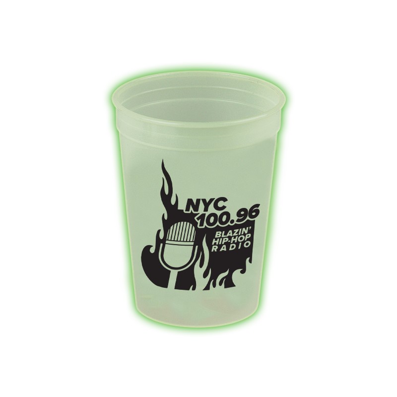 Picture of Garyline® Cups-on-the-Go Glow-in-the-Dark Stadium Cup - 12 oz.