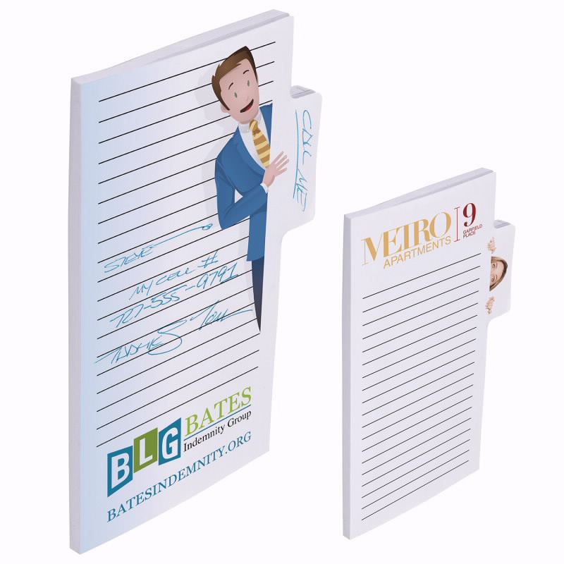 Picture of Souvenir® Sticky Note™ Memo Tabs™ Pad, 50 sheet