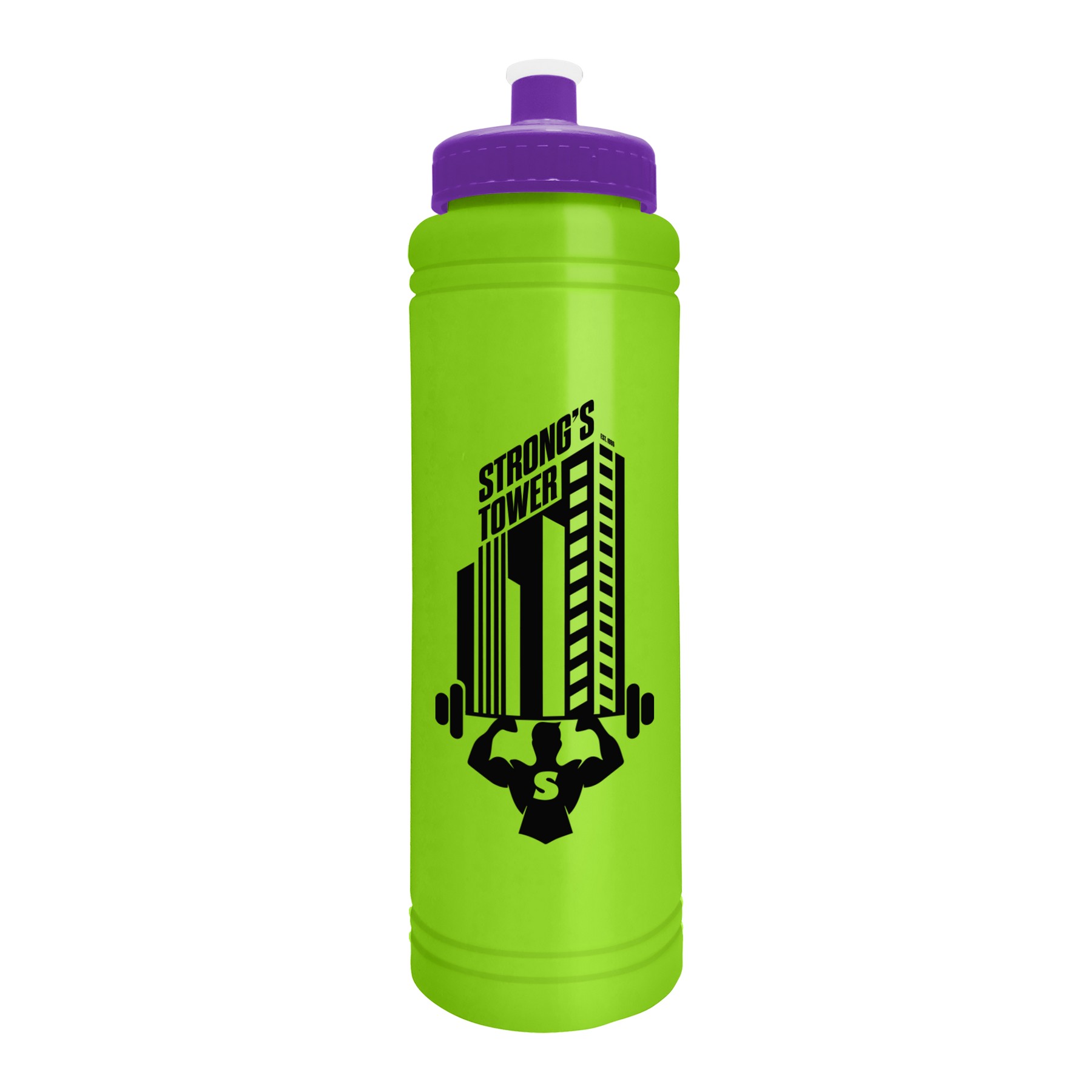 Picture of Garyline® Slim Line Bottle with Push-Pull Lid - 25 oz.
