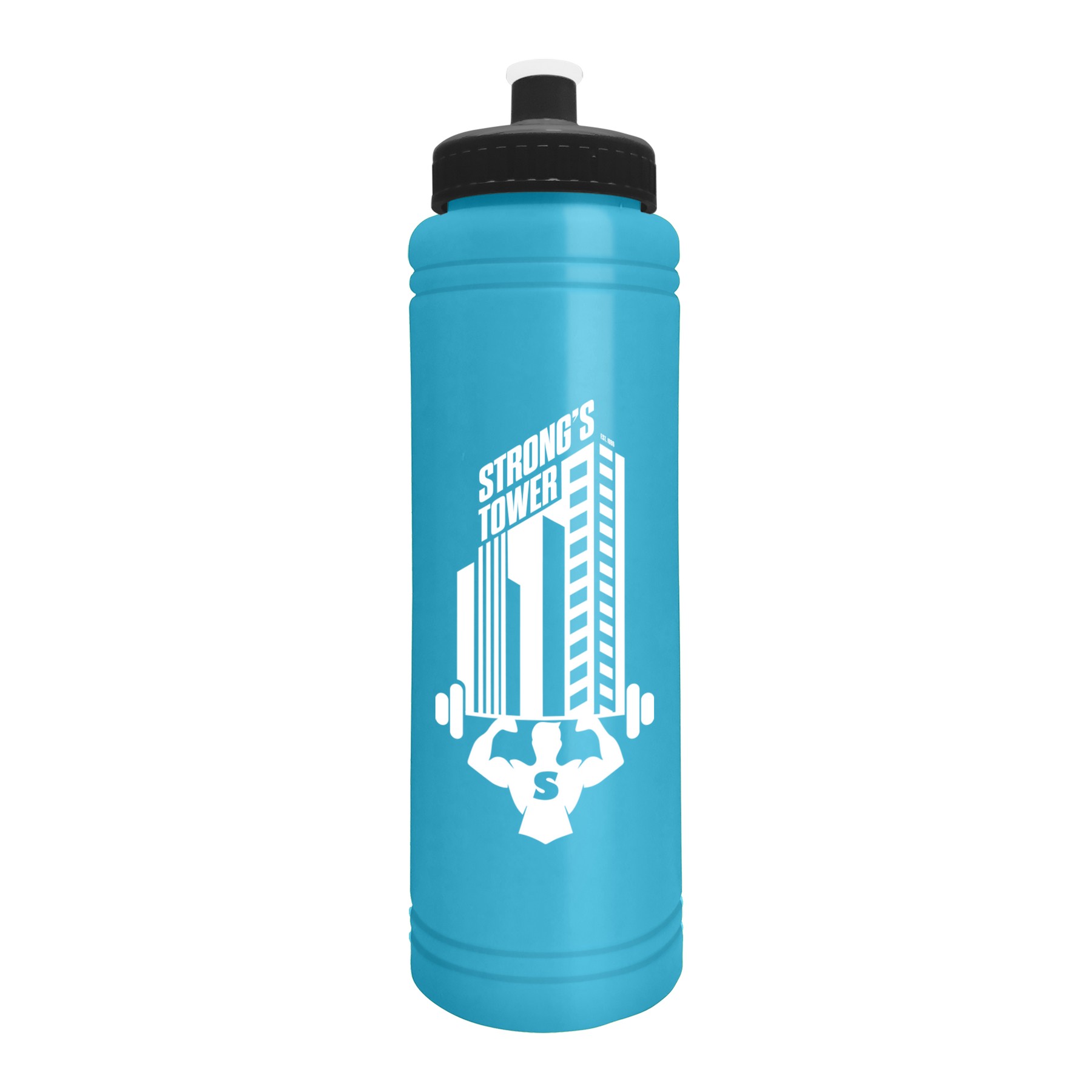 Picture of Garyline® Slim Line Bottle with Push-Pull Lid - 25 oz.