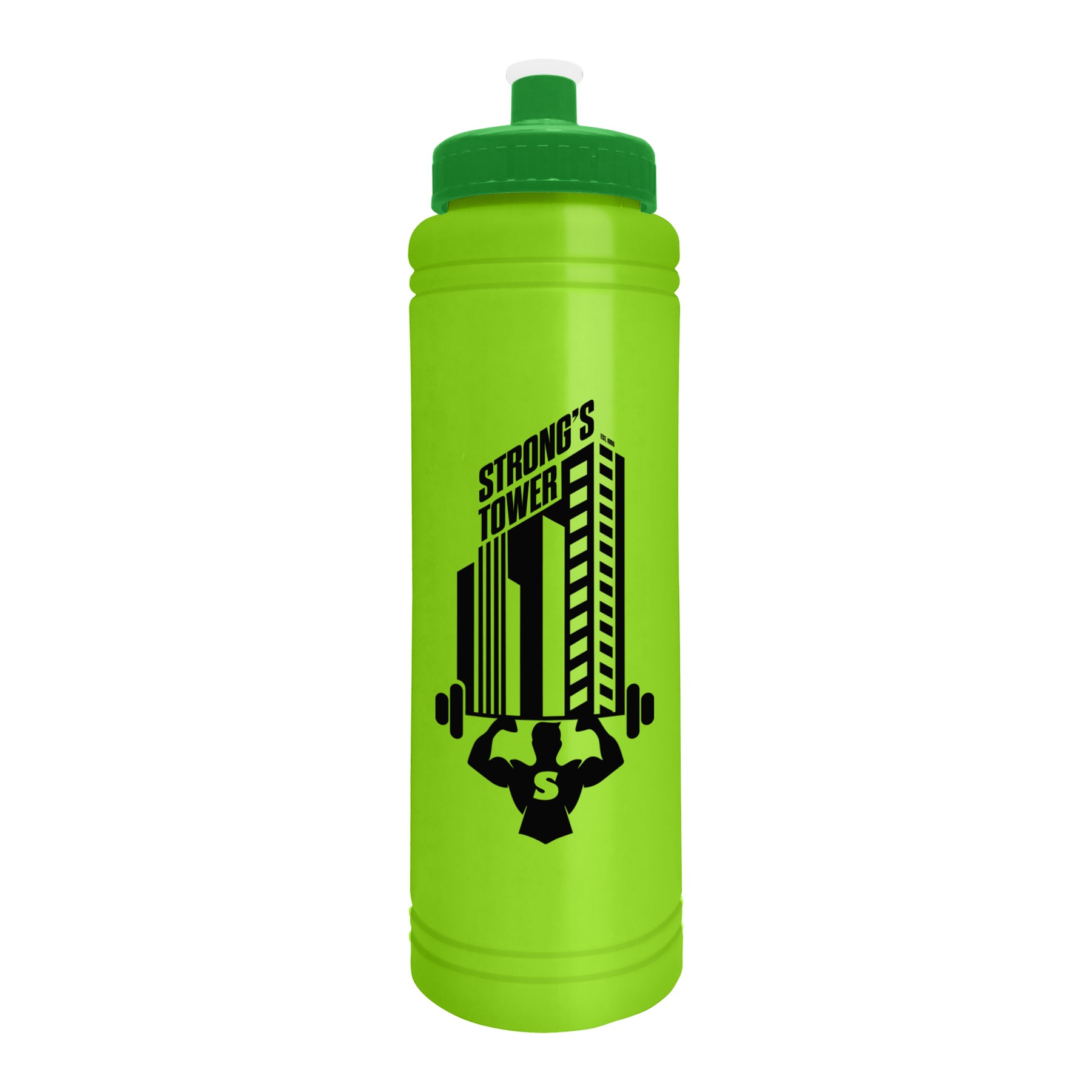 Picture of Garyline® Slim Line Bottle with Push-Pull Lid - 25 oz.