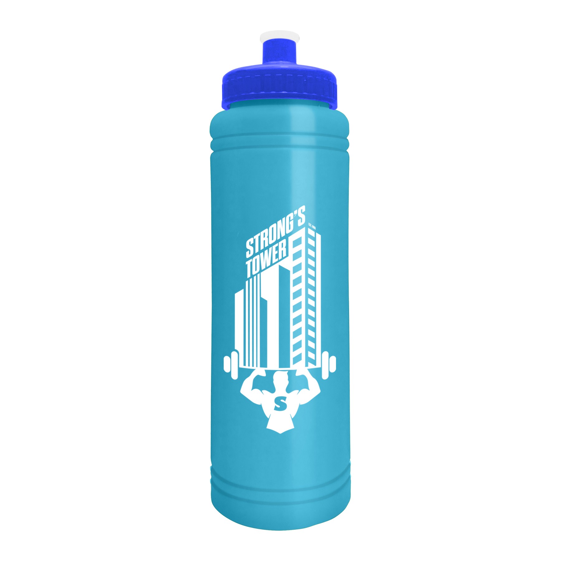 Picture of Garyline® Slim Line Bottle with Push-Pull Lid - 25 oz.