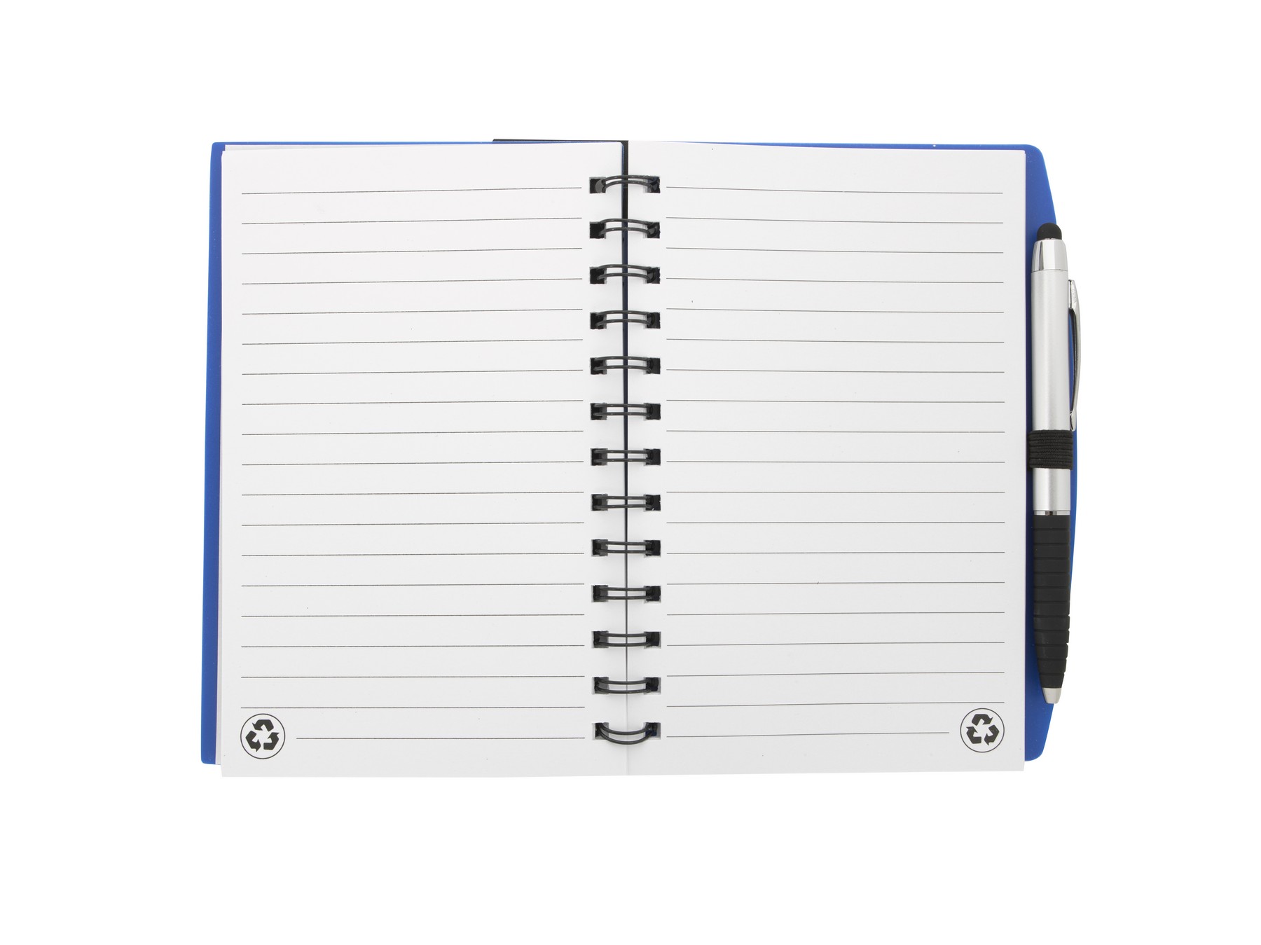 Picture of Good Value™ 5" x 7" Ruler Notebook with Flags and Stylus Pen