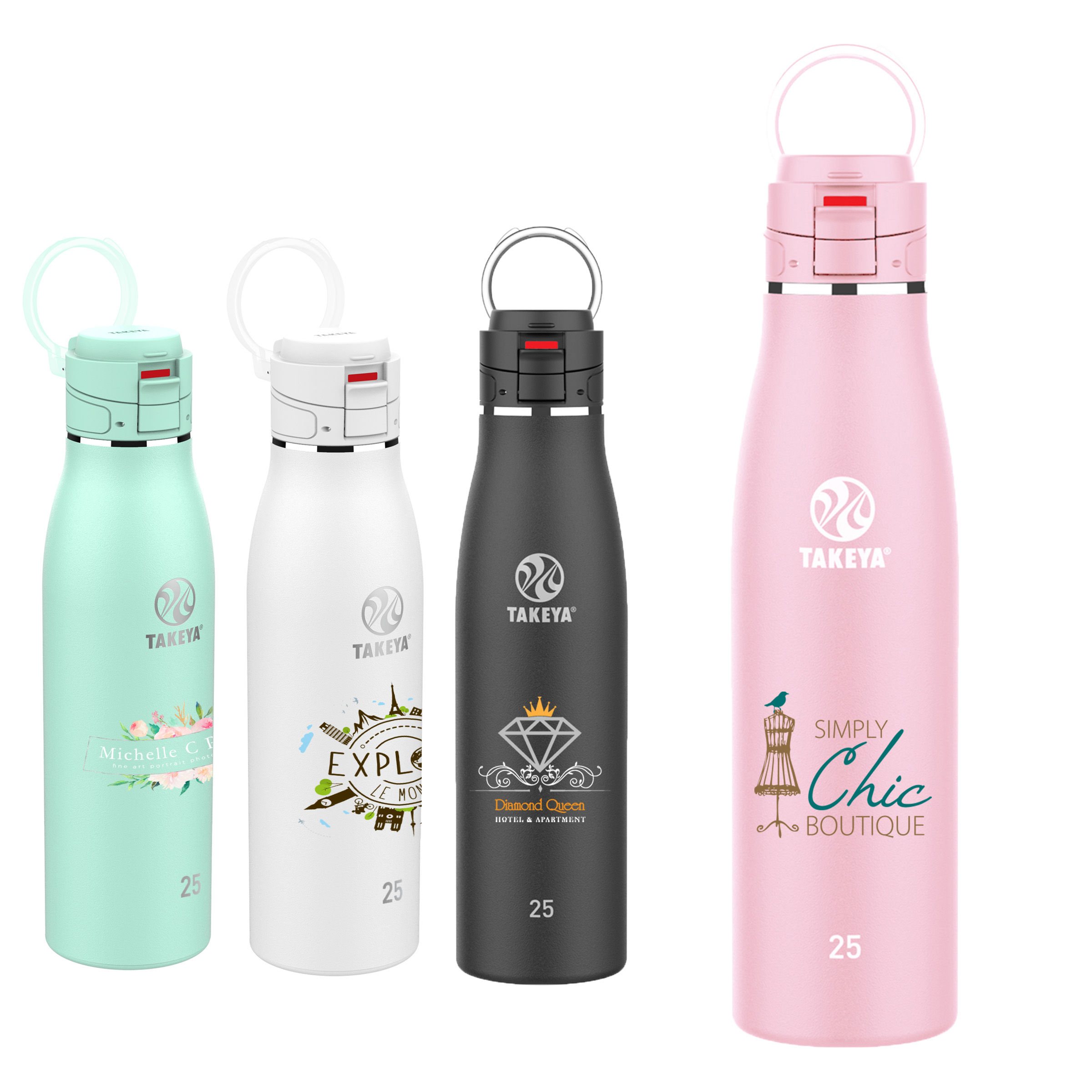 Picture of Takeya® 25 Oz. Traveler Bottle (Full Color Digital)