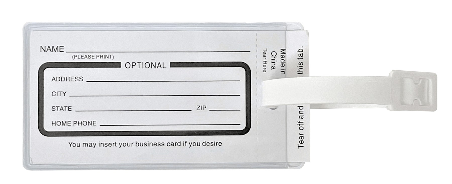 Picture of Full-Color Luggage Tag