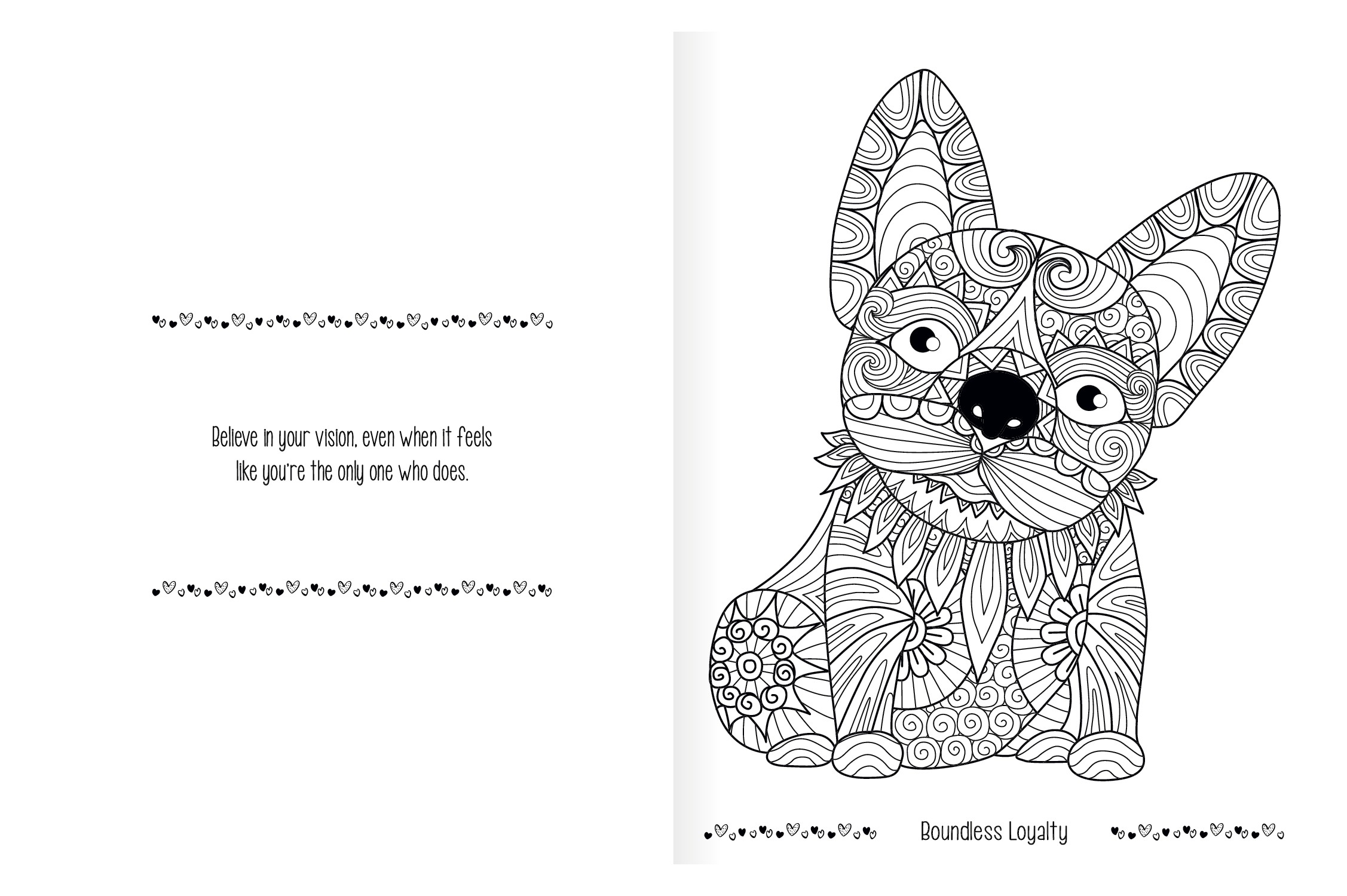 Picture of Good Value™ Unwind with Pets Adult Coloring Book