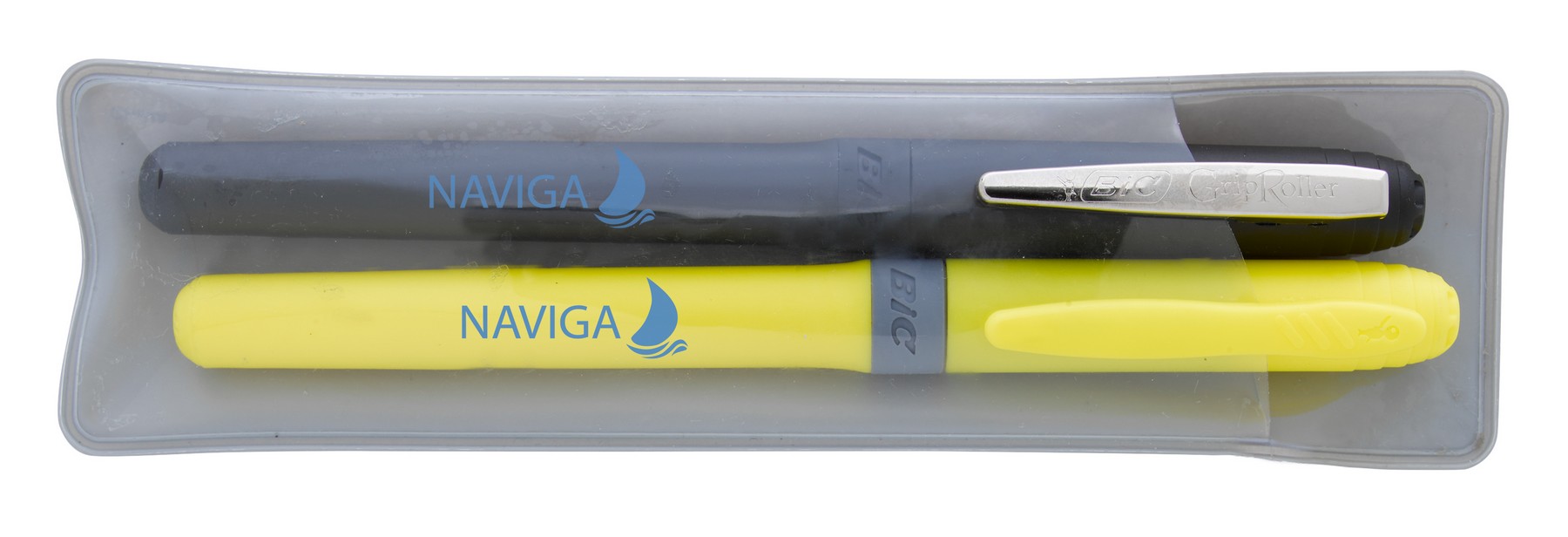 Picture of BIC® Brite Liner Grip™ & Grip Roller Pen Pack