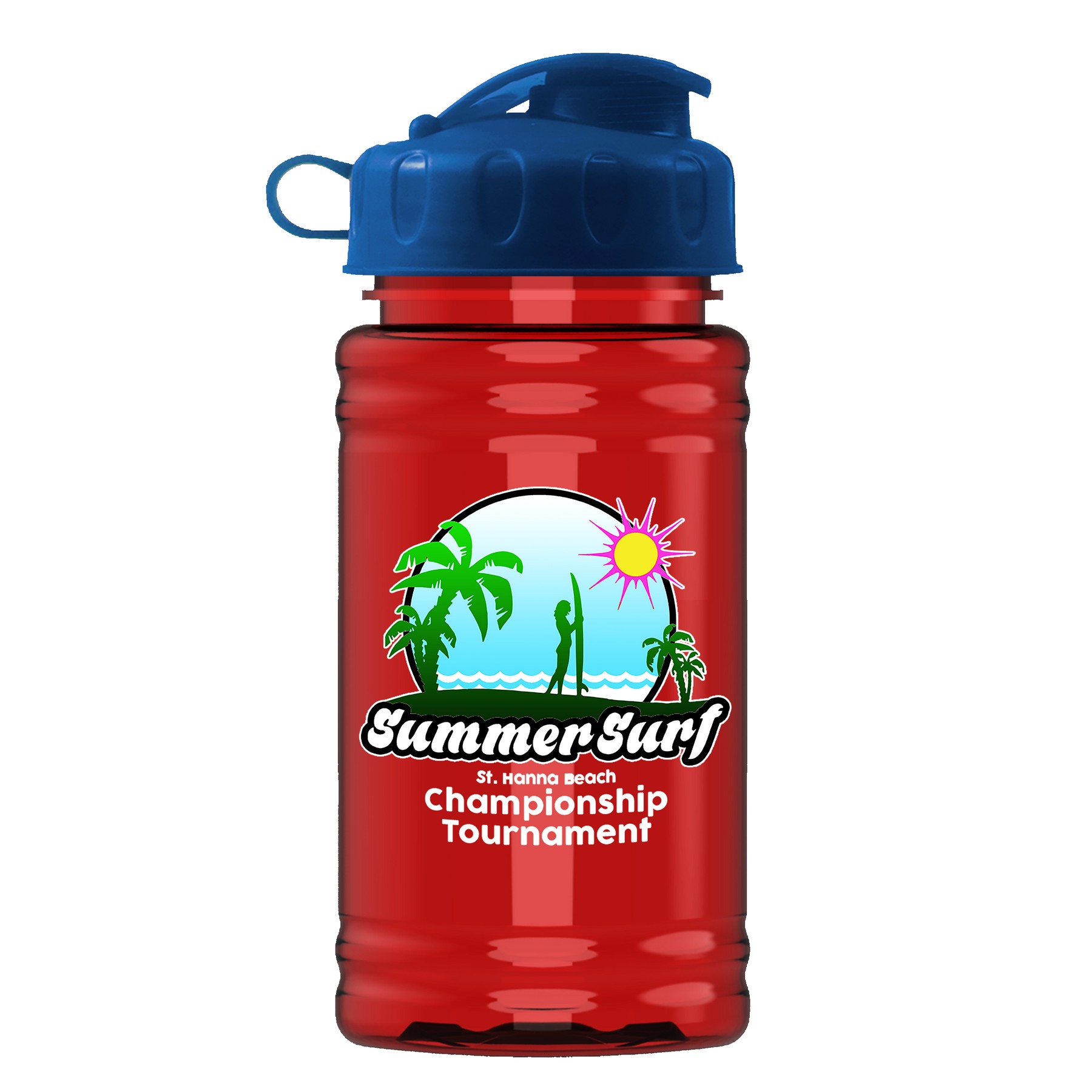 Picture of Garyline® Mini RPET Bottle with Flip Lid - 16 oz.